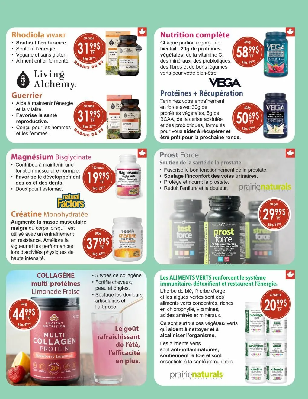 Page 3 de la Circulaire La Manne Épicerie Santé du 1 au 30 juin 2026