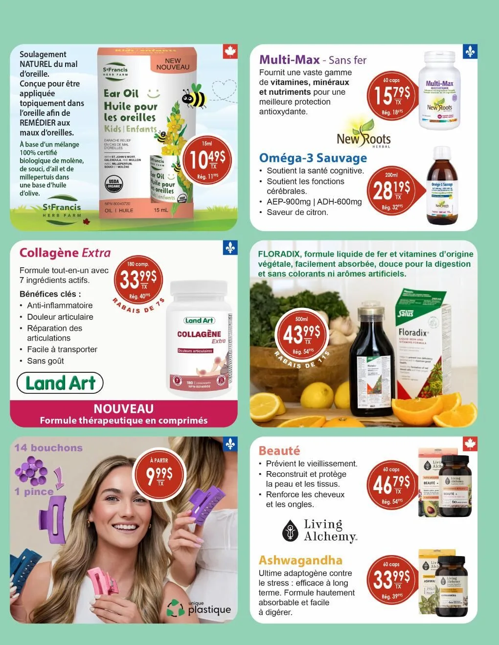 Page 3 de la Circulaire La Manne Épicerie Santé du 1 au 31 août 2026