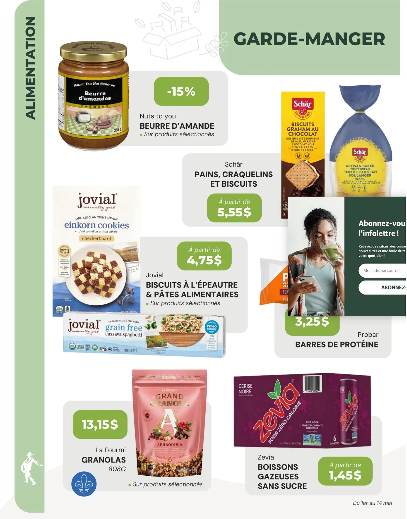 Page 5 de la Circulaire La Moisson Supermarché Santé du 1 au 14 mai 2026