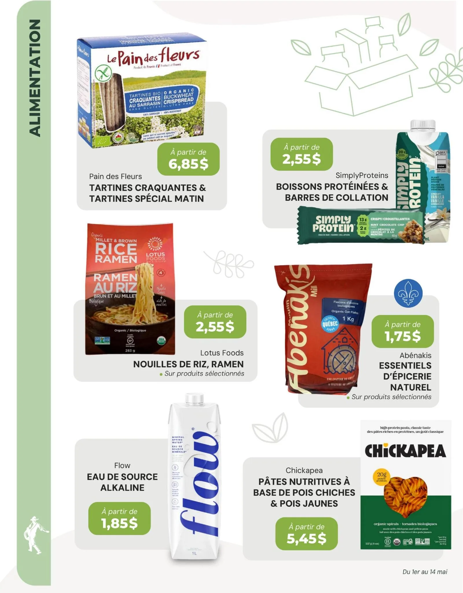 Page 6 de la Circulaire La Moisson Supermarché Santé du 1 au 14 mai 2026