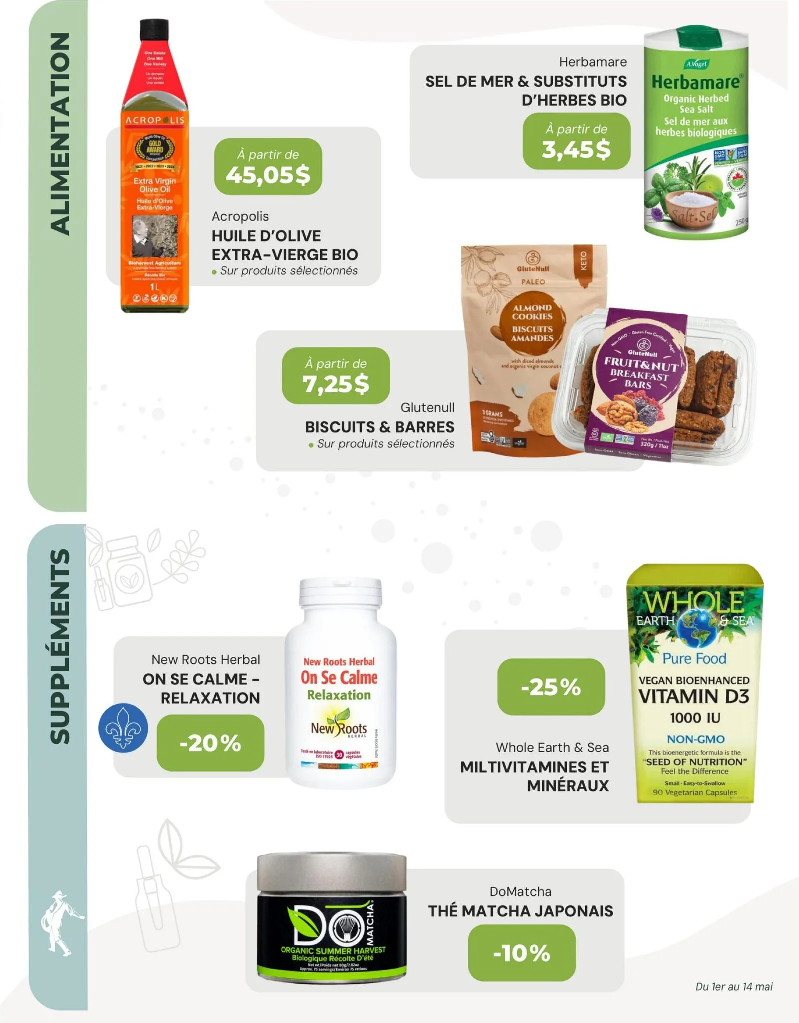 Page 7 de la Circulaire La Moisson Supermarché Santé du 1 au 14 mai 2026