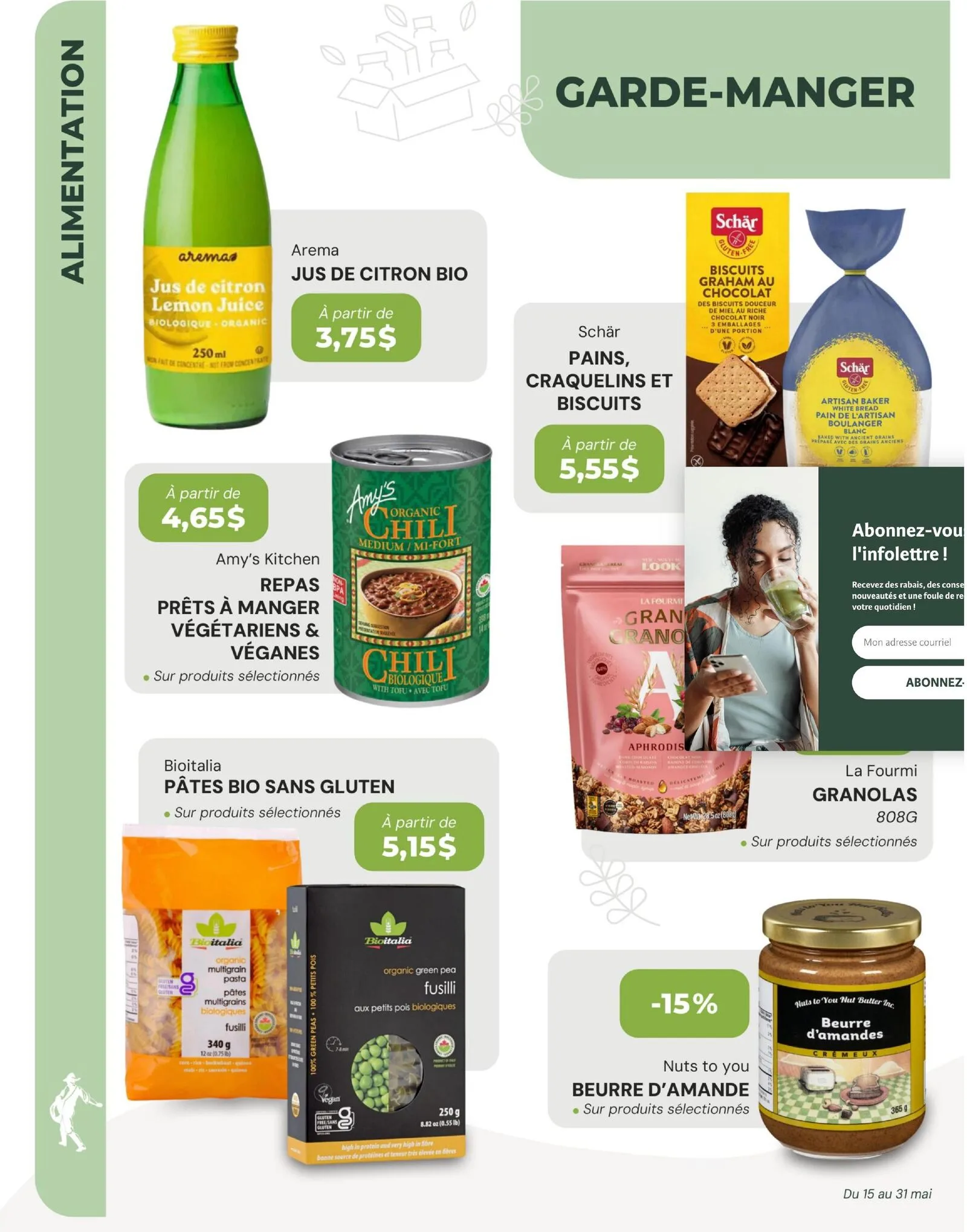 Page 5 de la Circulaire La Moisson Supermarché Santé du 15 au 31 mai 2026