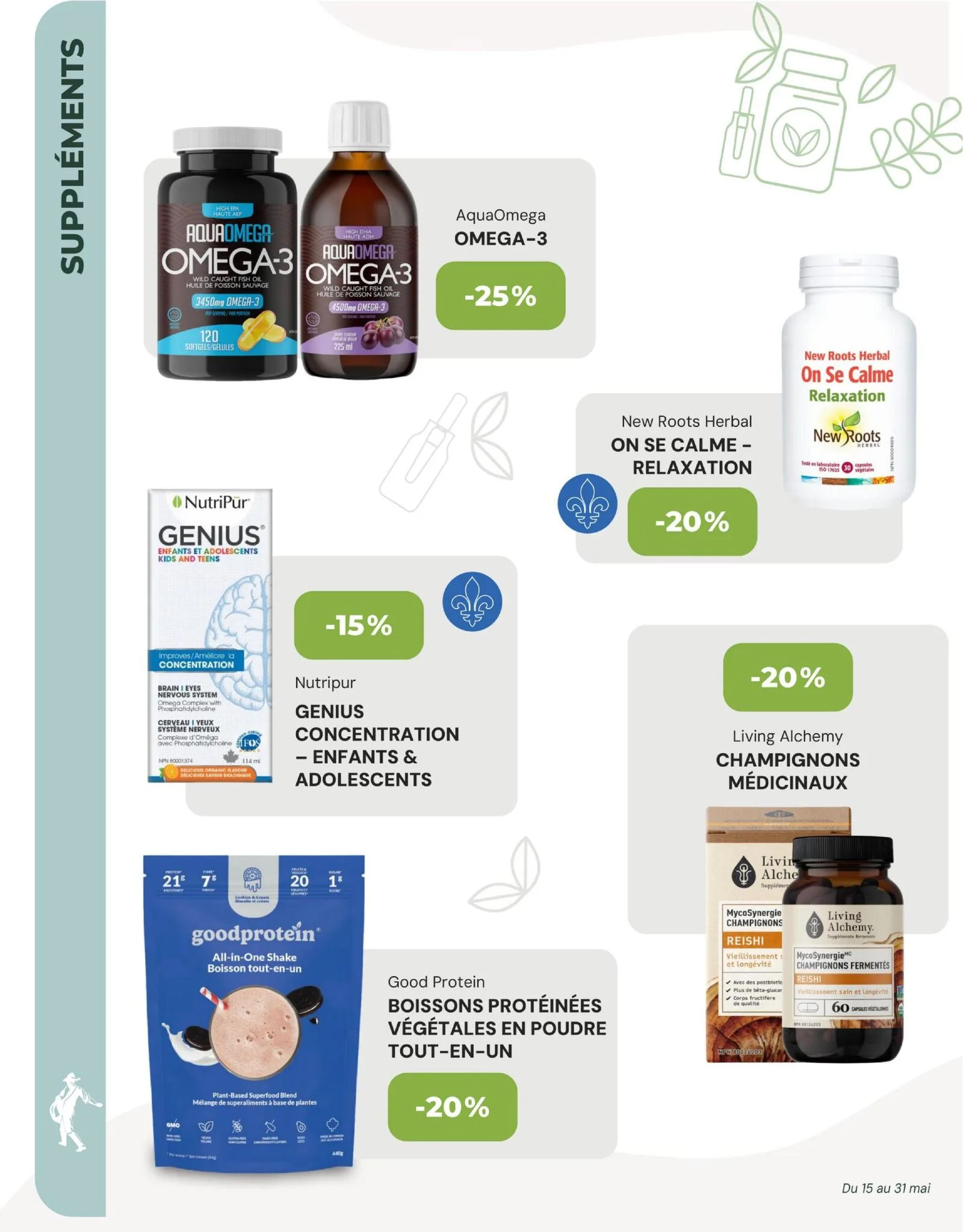 Page 9 de la Circulaire La Moisson Supermarché Santé du 15 au 31 mai 2026