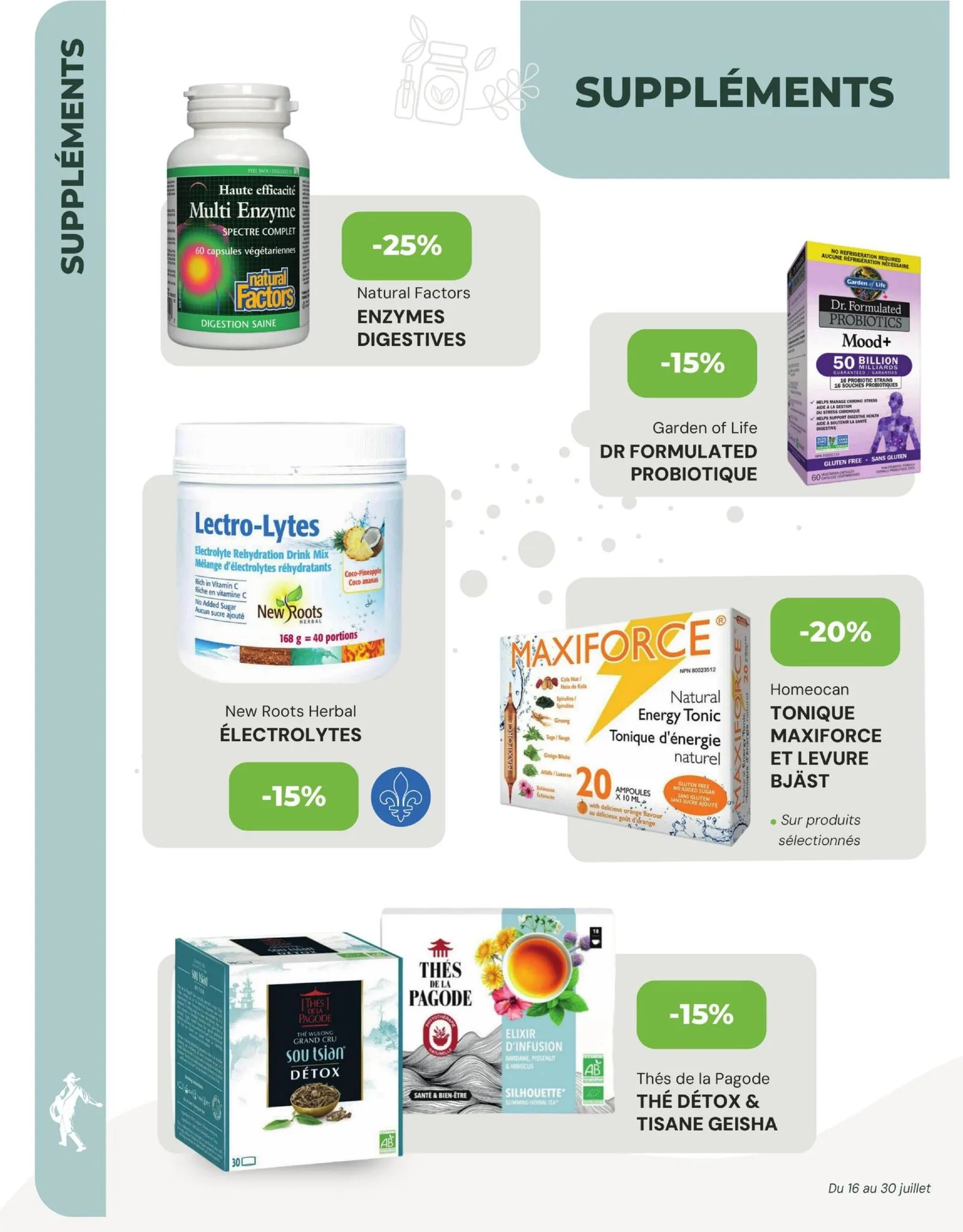 Page 5 de la Circulaire La Moisson Supermarché Santé du 16 au 30 juillet 2026