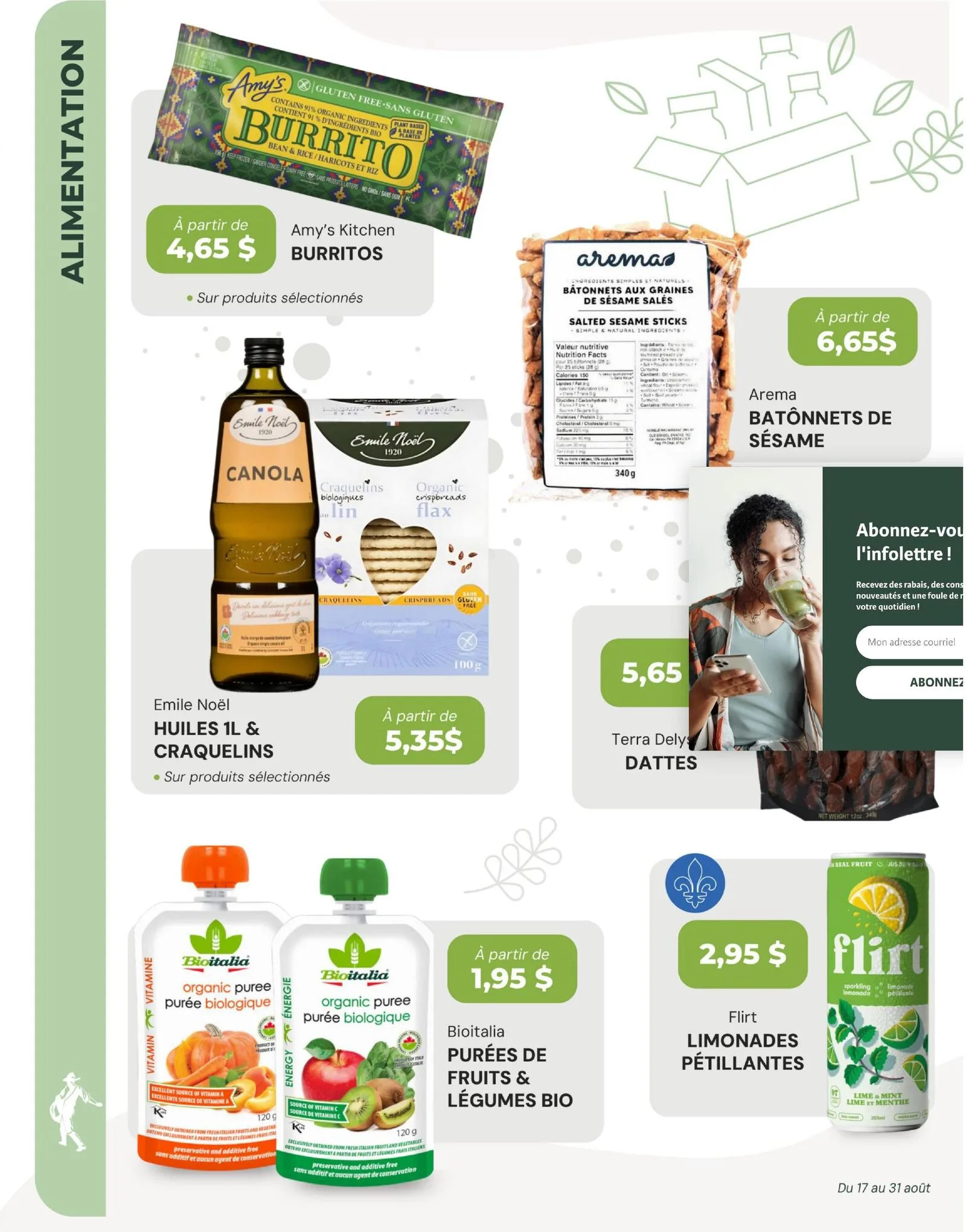 Page 4 de la Circulaire La Moisson Supermarché Santé du 17 au 31 août 2026