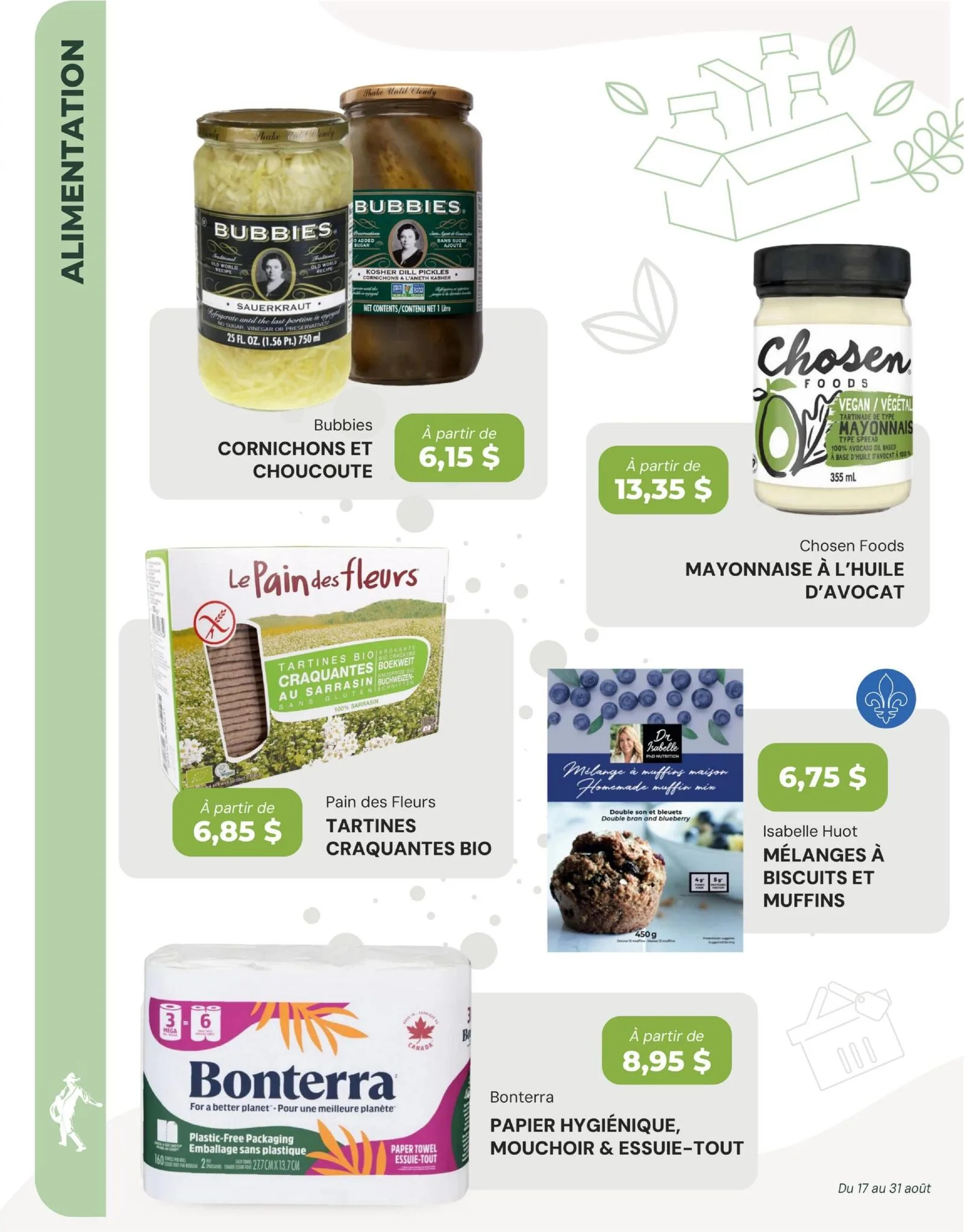 Page 5 de la Circulaire La Moisson Supermarché Santé du 17 au 31 août 2026