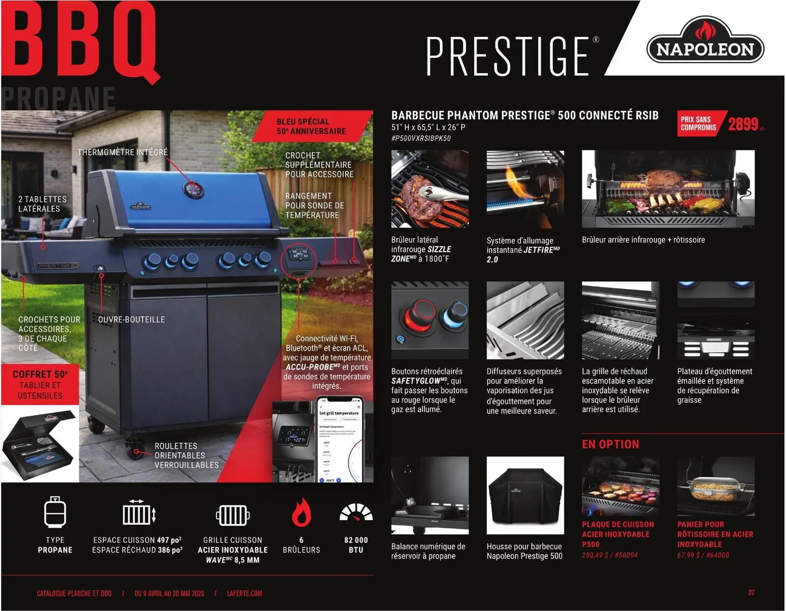 Page 27 de la Circulaire Laferté Plancha BBQ du 9 avril au 20 mai 2026
