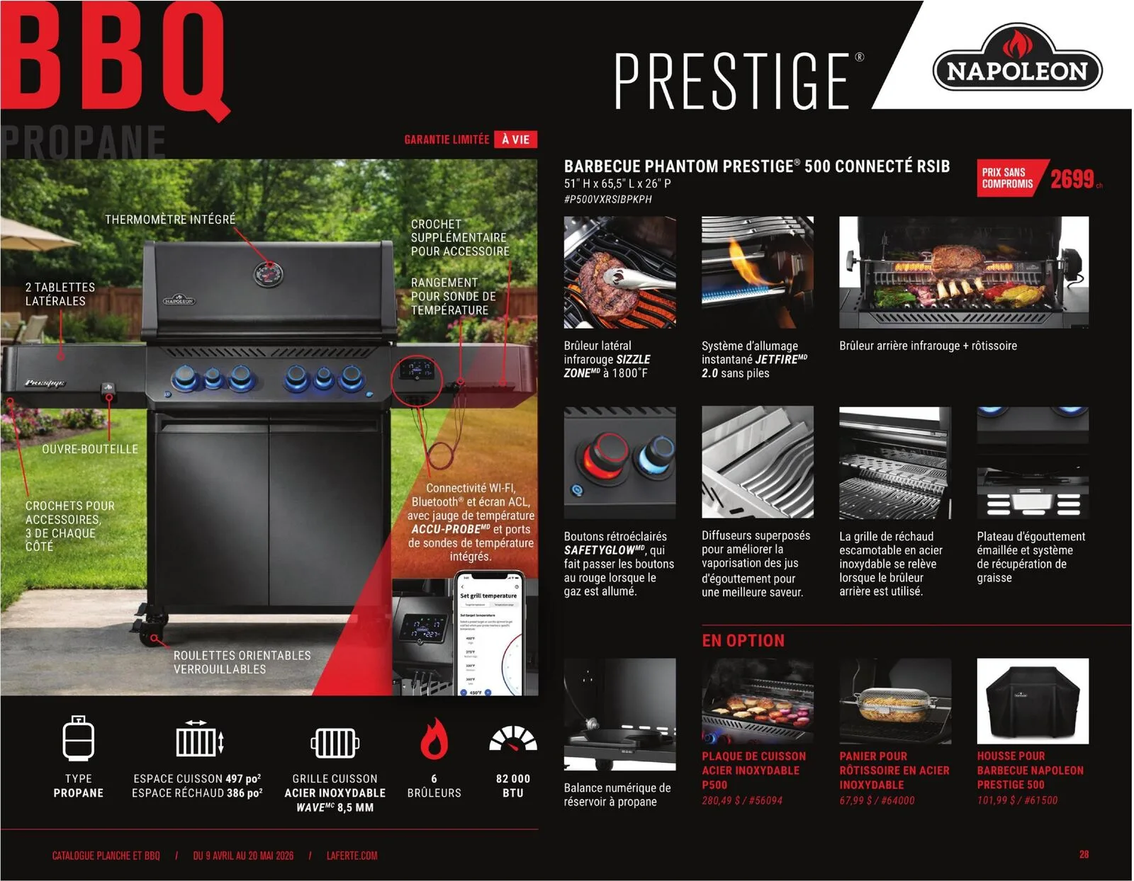 Page 28 de la Circulaire Laferté Plancha BBQ du 9 avril au 20 mai 2026