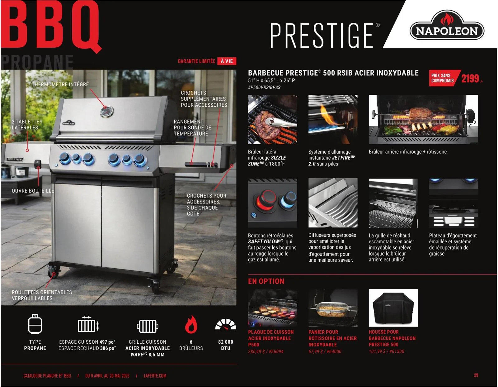 Page 29 de la Circulaire Laferté Plancha BBQ du 9 avril au 20 mai 2026