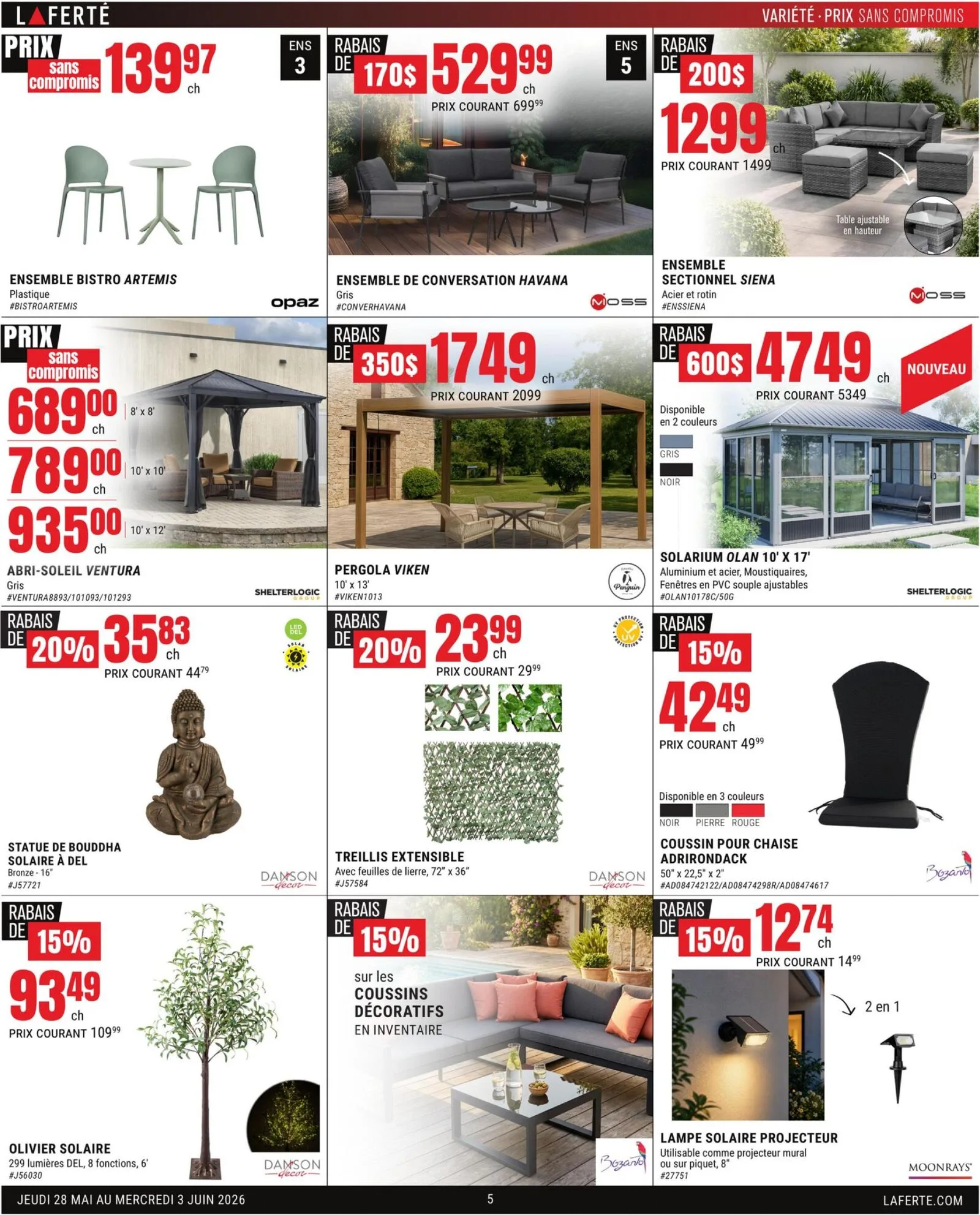 Page 5 de la Circulaire Laferté du 28 mai au 3 juin 2026