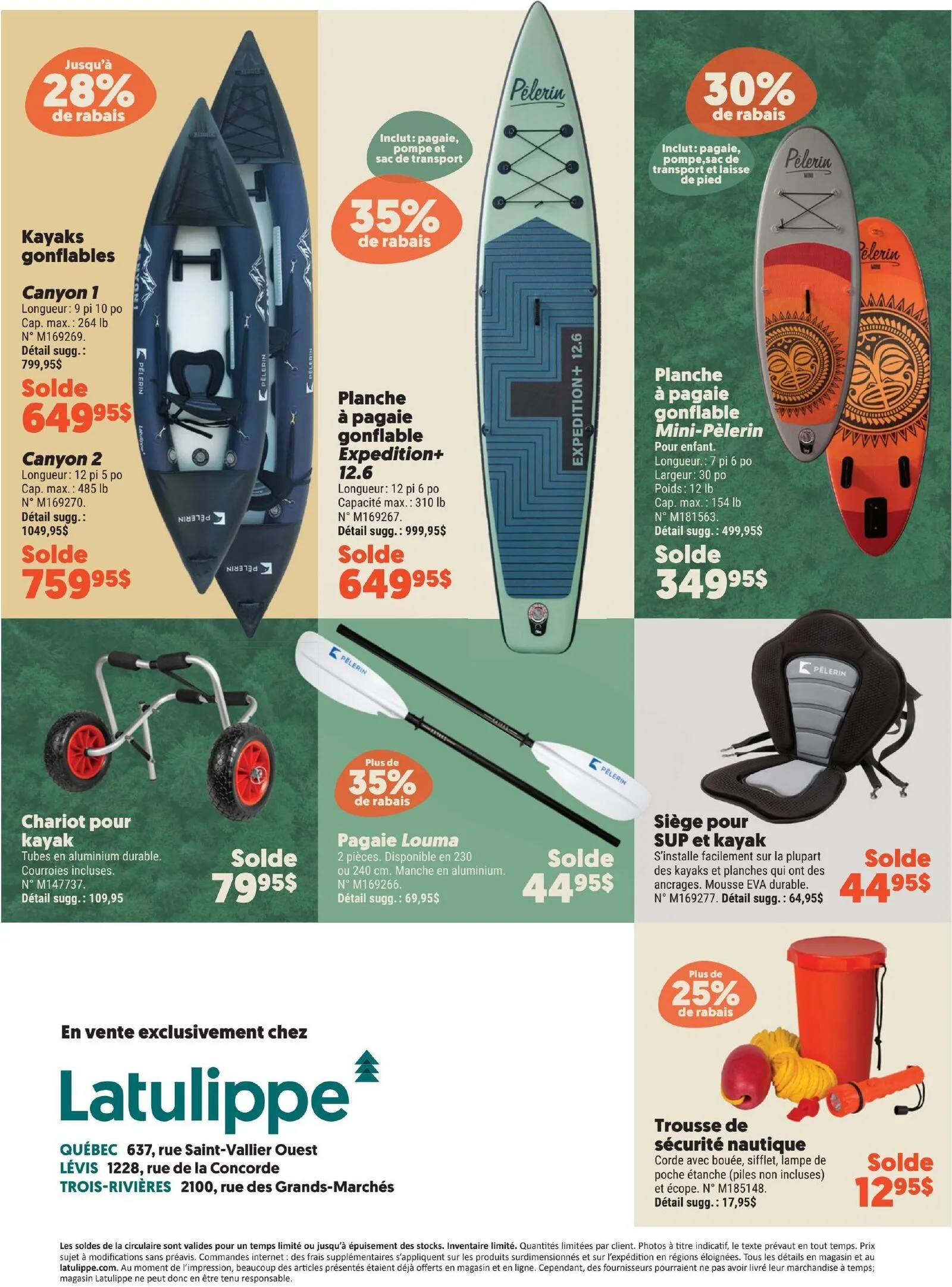 Page 8 de la Circulaire Latulippe du 20 mars au 22 septembre 2026