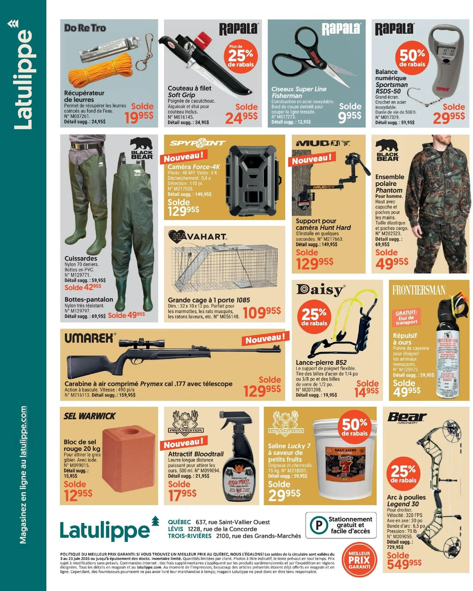 Page 8 de la Circulaire Latulippe du 3 au 23 juin 2026