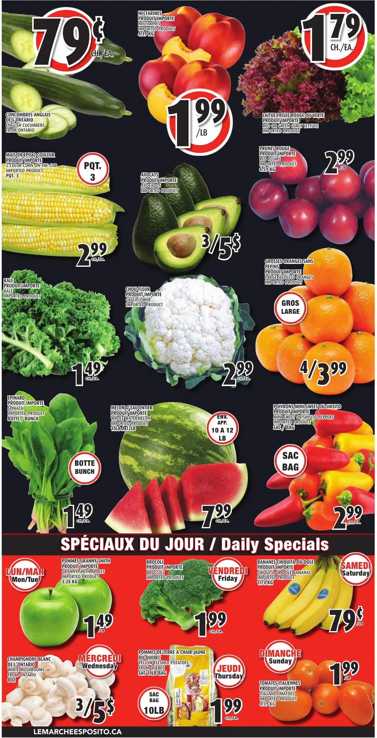 Page 4 de la Circulaire Le Marché Esposito du 28 mai au 03 juin 2026