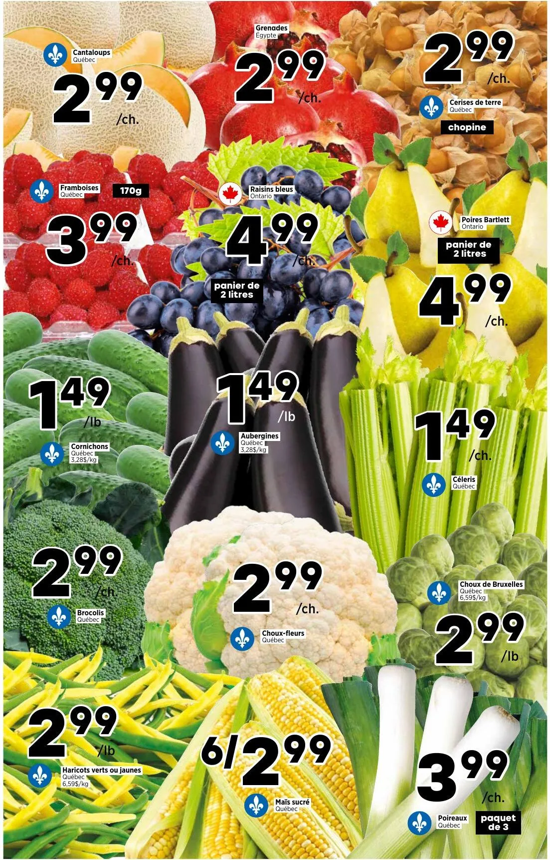Page 2 de la Circulaire Le Marché Végétarien du 10 au 16 septembre 2026