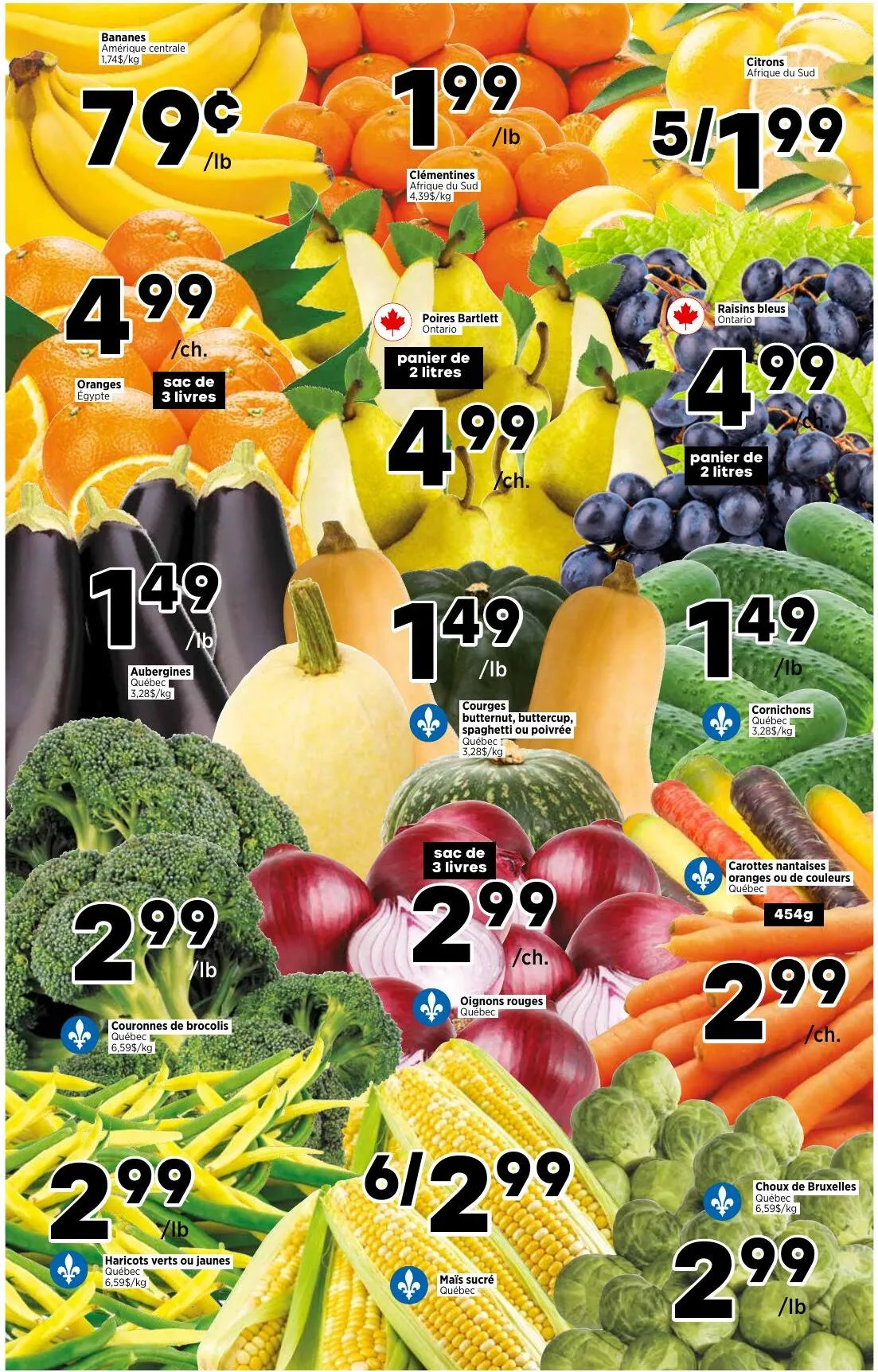 Page 2 de la Circulaire Le Marché Végétarien du 17 au 23 septembre 2026
