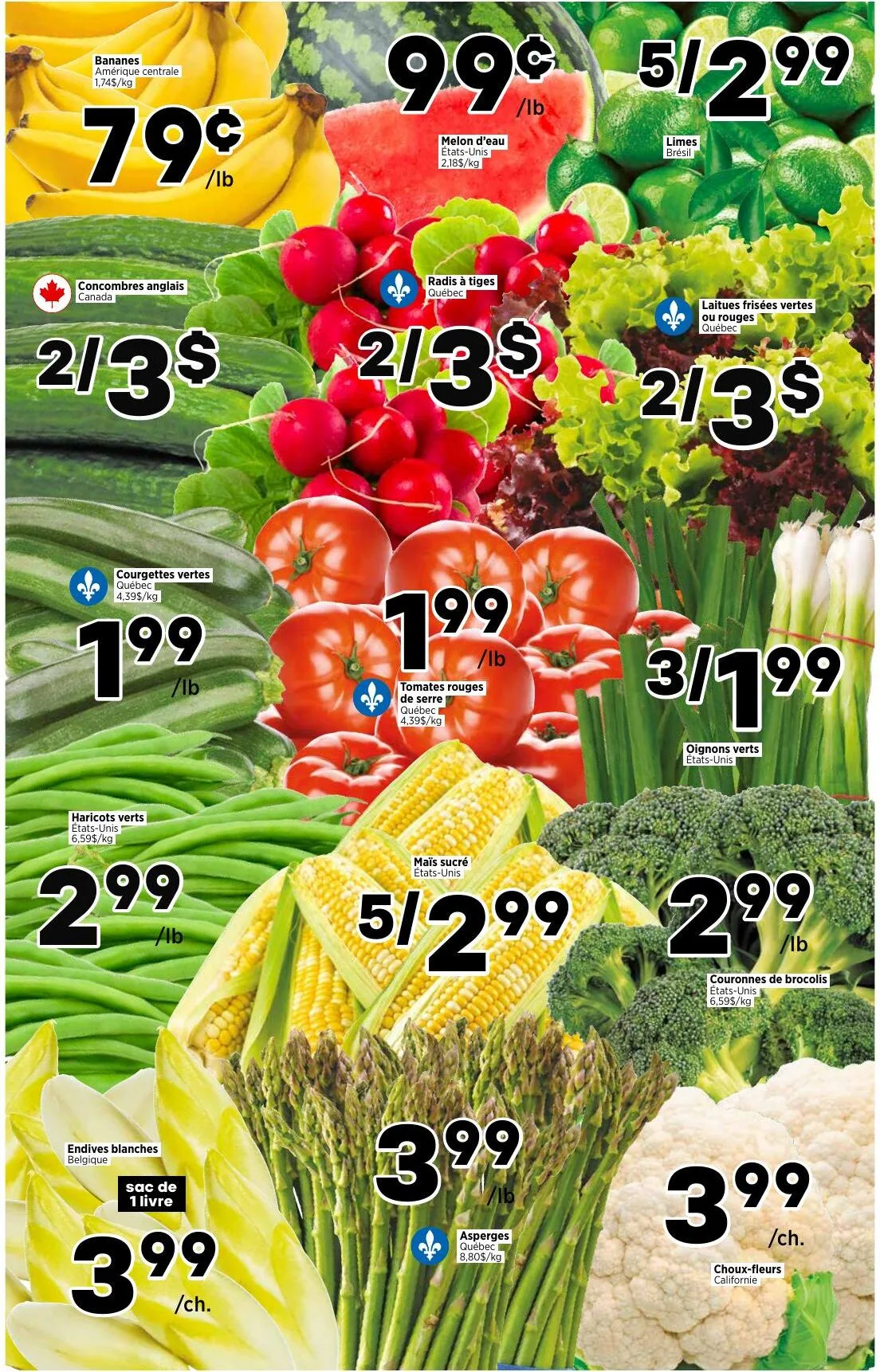 Page 2 de la Circulaire Le Marché Végétarien du 18 au 24 juin 2026