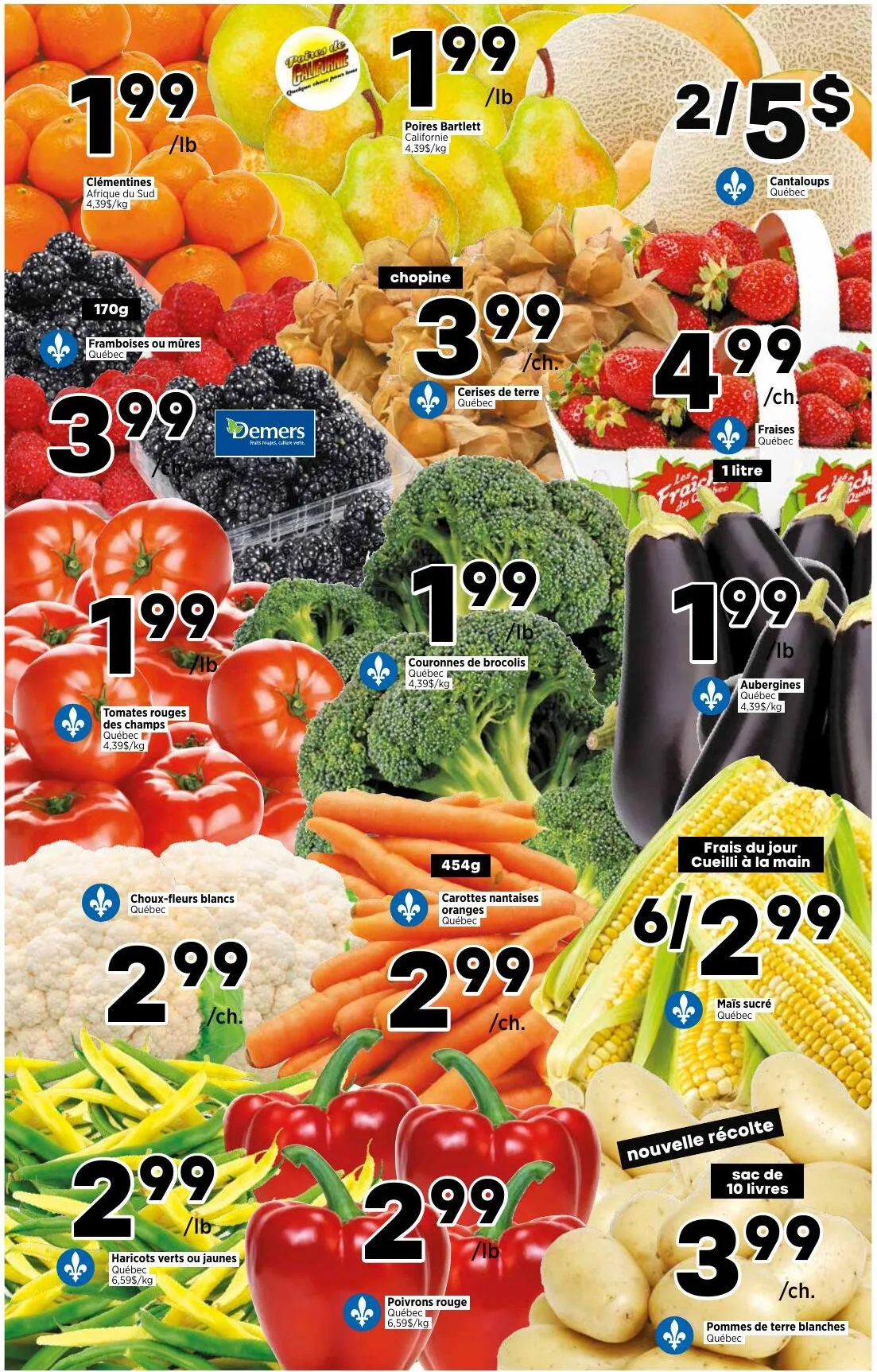 Page 2 de la Circulaire Le Marché Végétarien du 20 au 26 août 2026