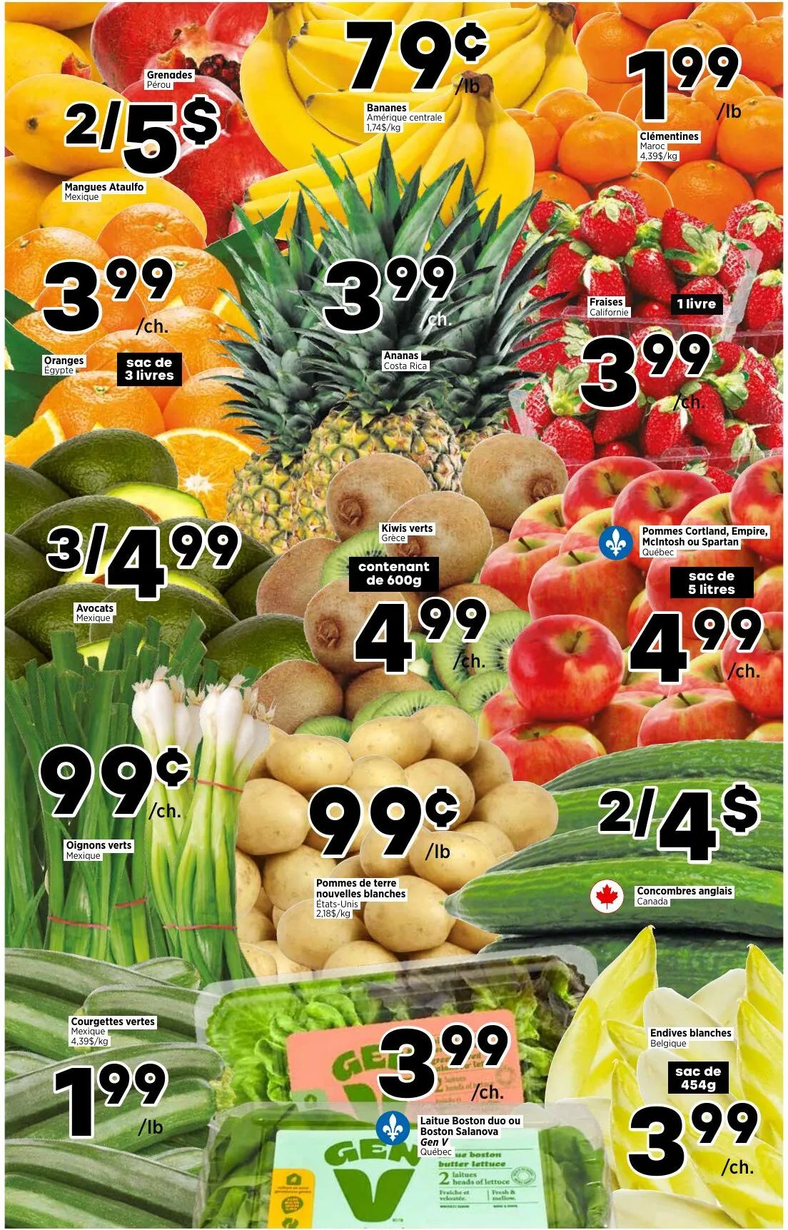 Page 2 de la Circulaire Le Marché Végétarien du 23 au 29 avril 2026