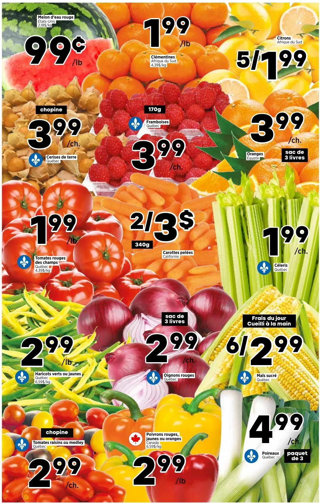 Page 2 de la Circulaire Le Marché Végétarien du 27 août au 2 septembre 2026