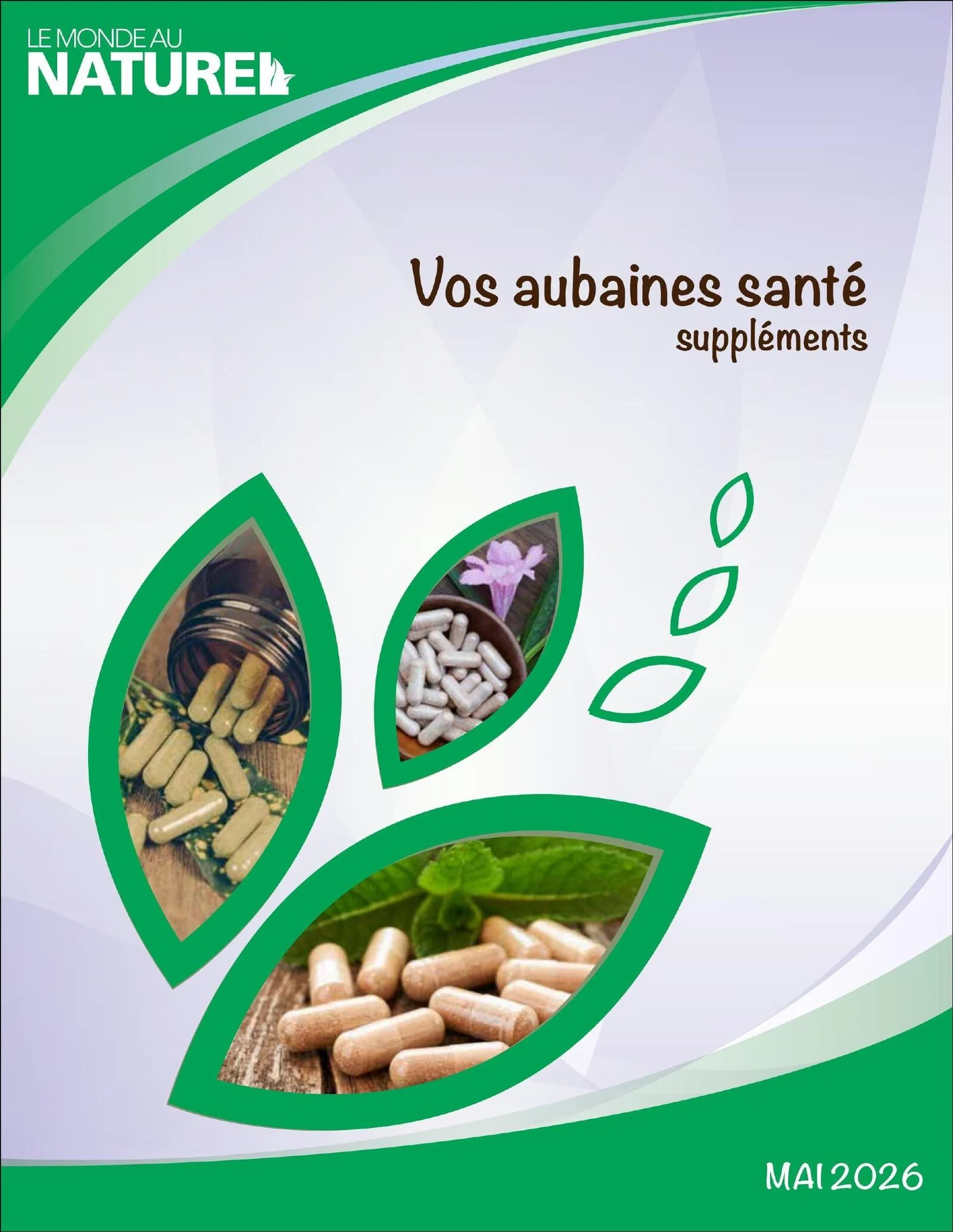 Page 1 de la Circulaire Le Monde au Naturel Suppléments du 1 au 31 mai 2026