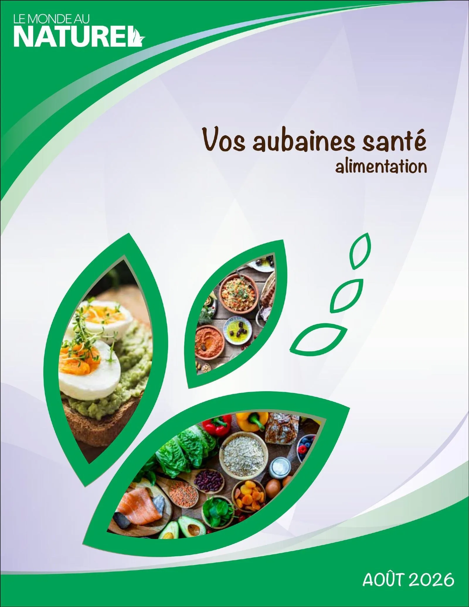 Page 1 de la Circulaire Le Monde au Naturel du 1 au 31 août 2026