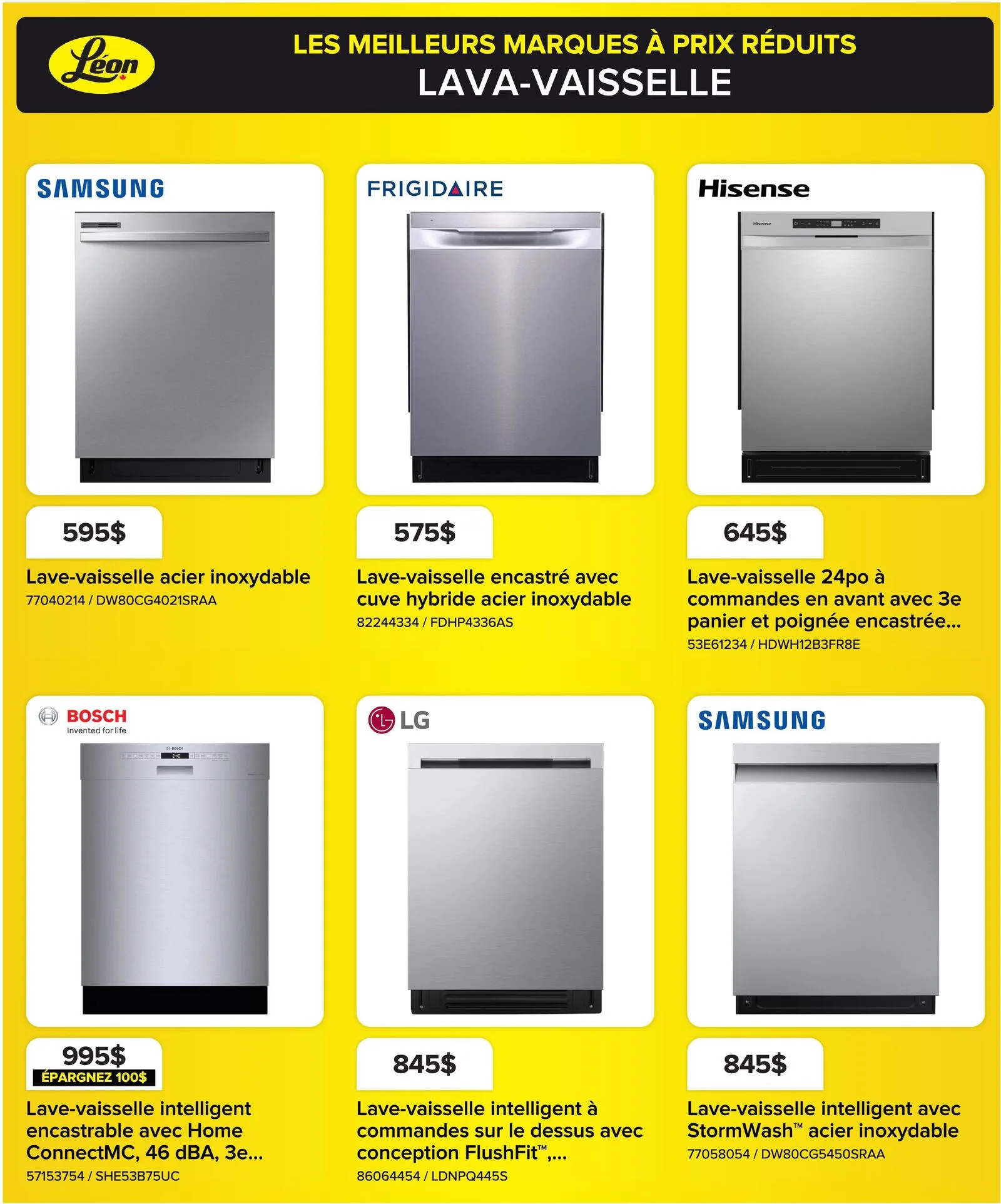 Page 3 de la Circulaire Léon Appareils électroménagers du 17 au 23 septembre 2026