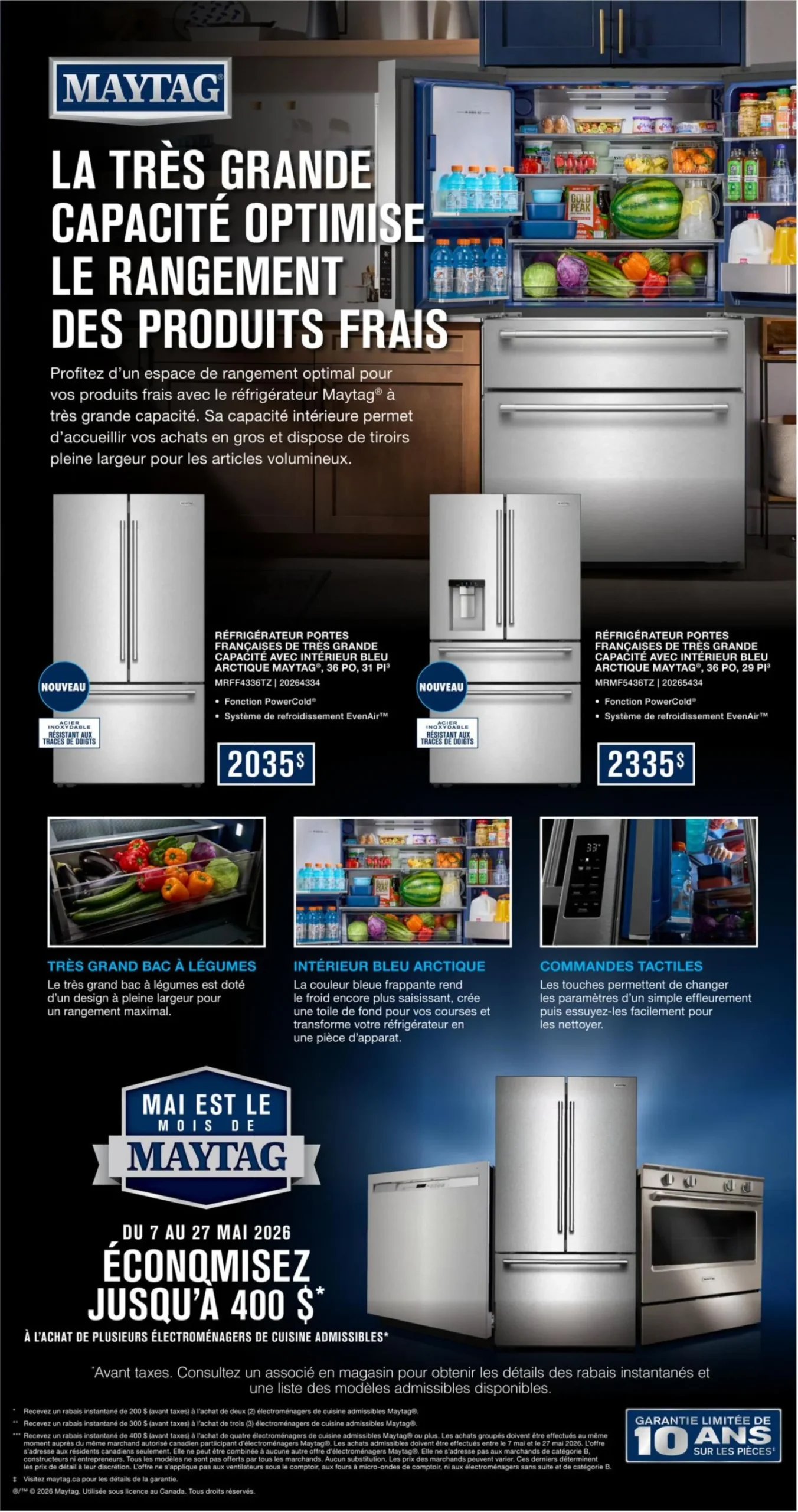 Page 2 de la Circulaire Léon Électroménager du 7 au 27 mai 2026