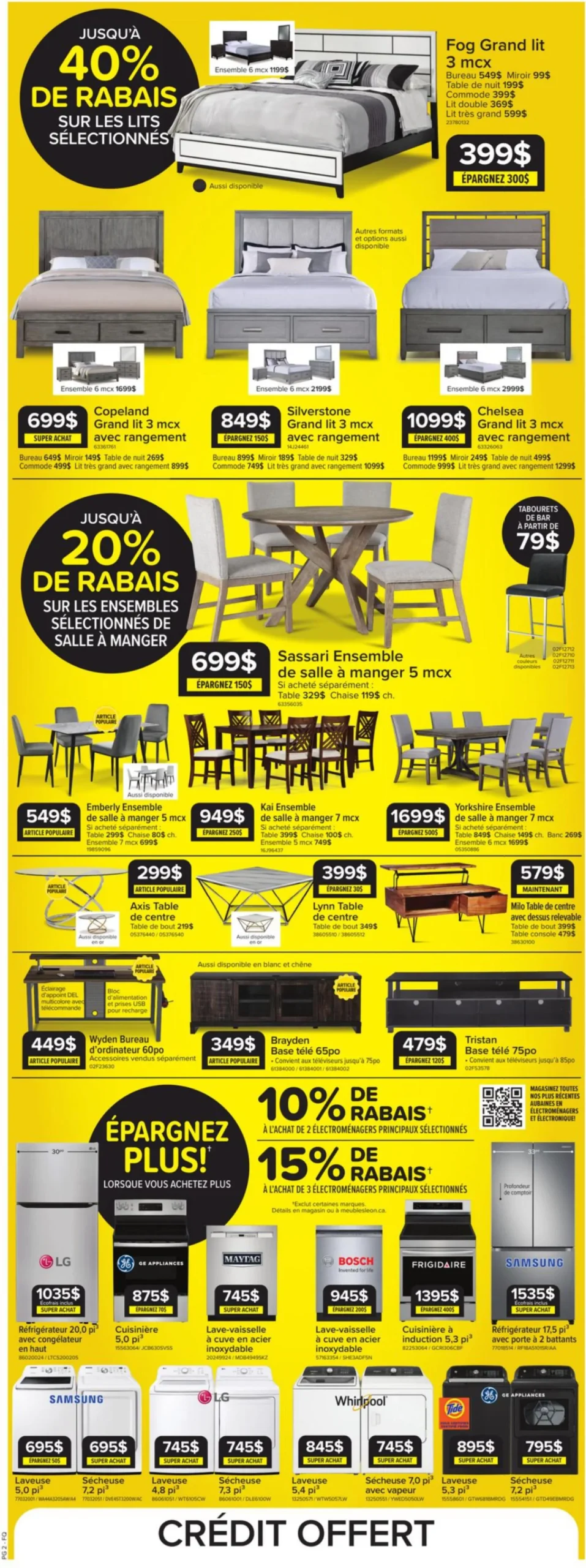 Page 2 de la Circulaire Léon Mega solde sofas du 11 au 24 juin 2026