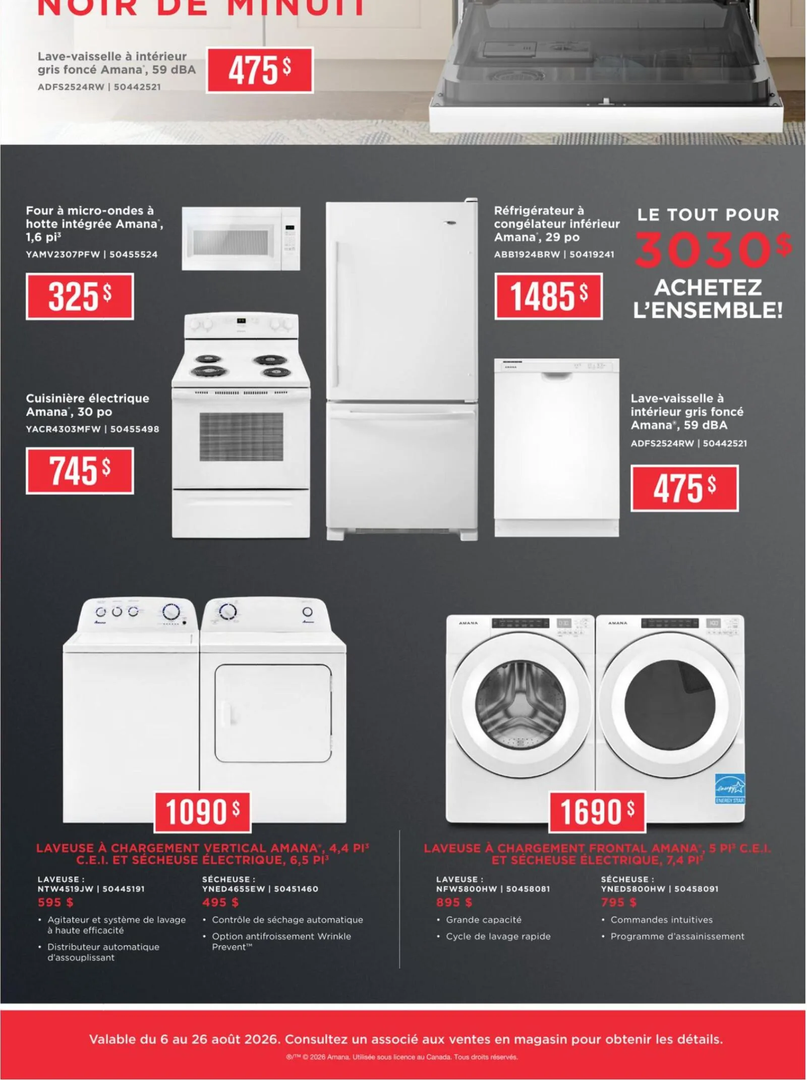 Page 12 de la Circulaire Léon Super Solde Canadien du 6 au 12 août 2026