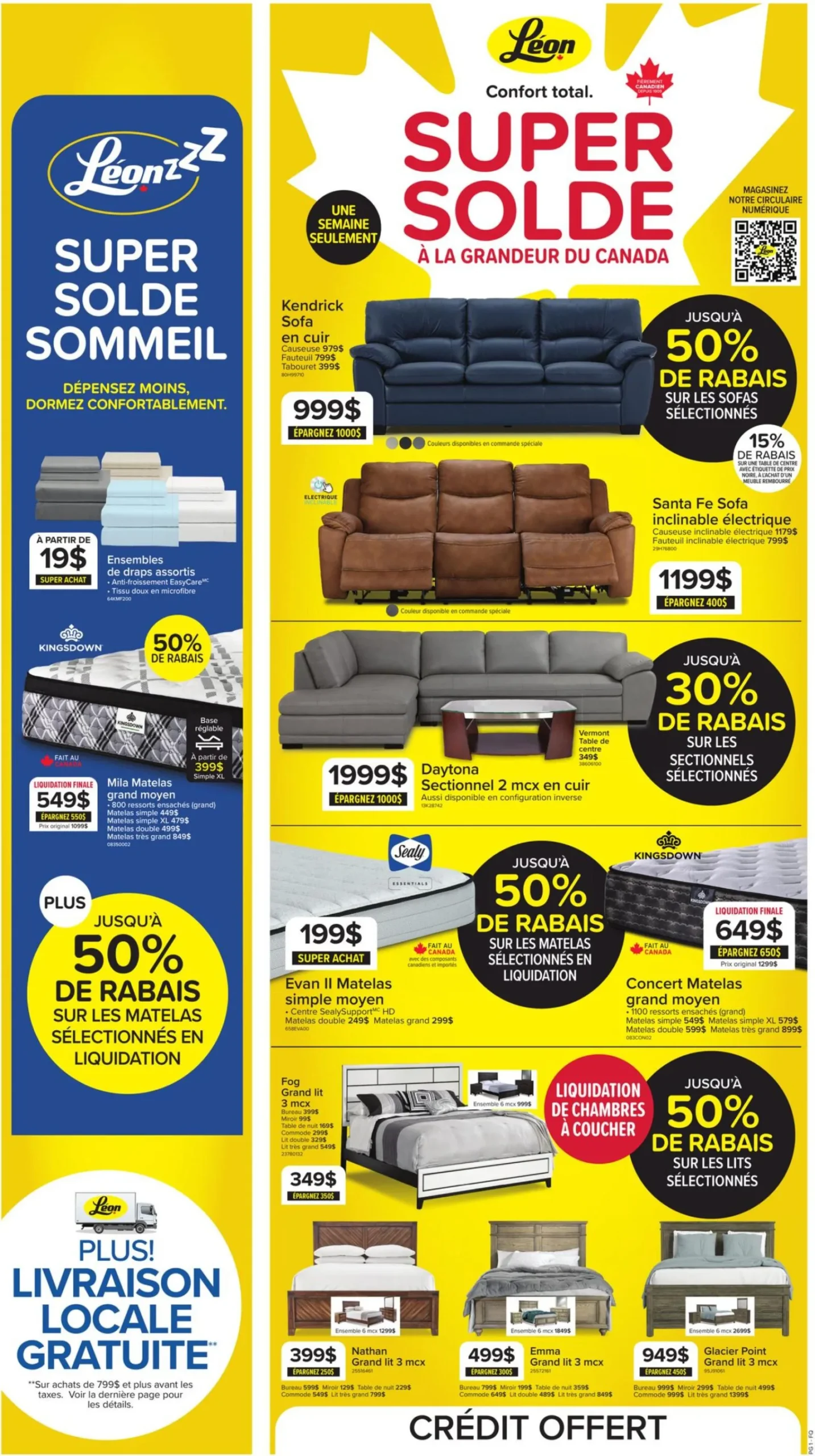 Page 1 de la Circulaire Léon du 9 au 15 avril 2026