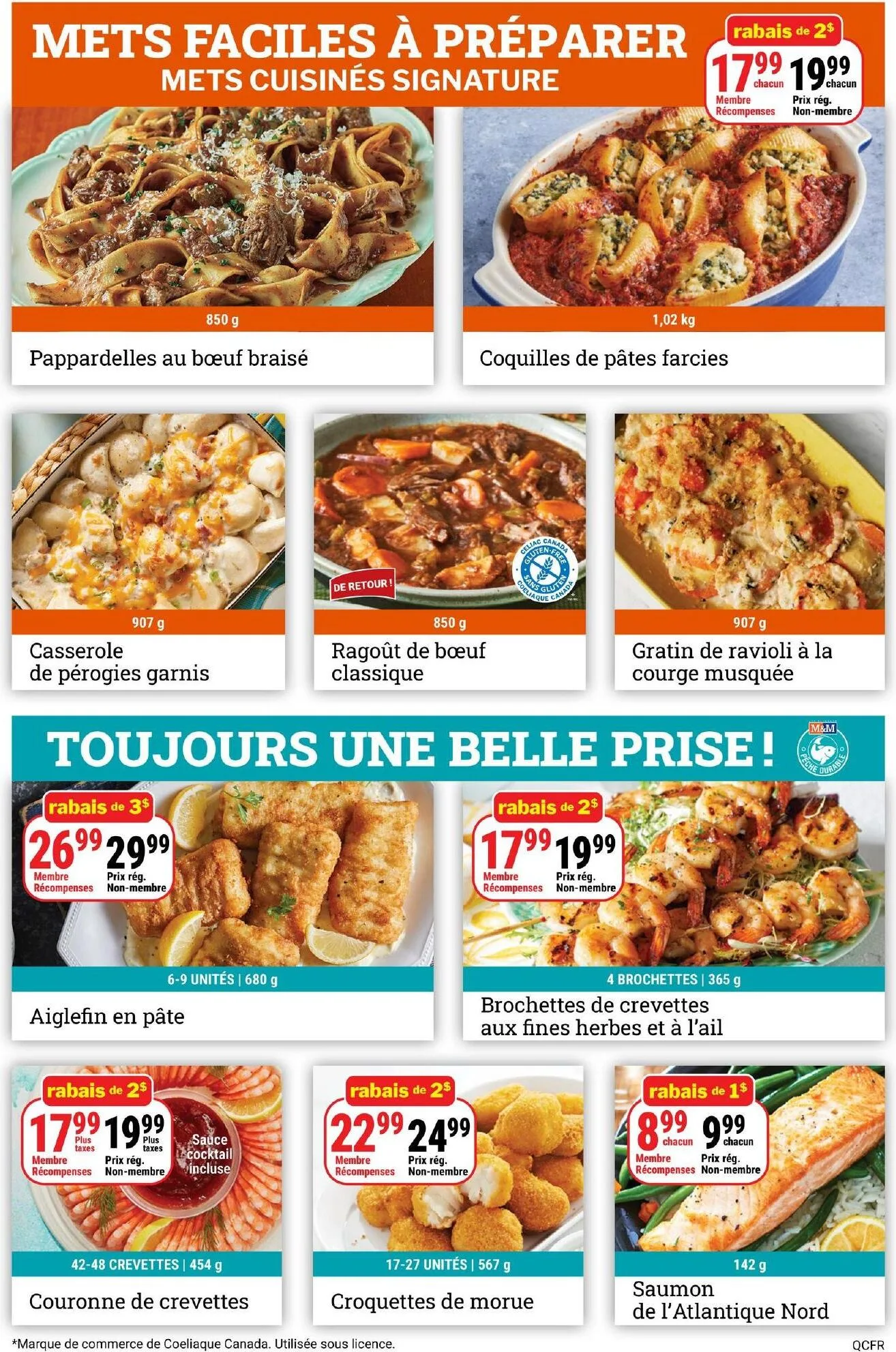 Page 2 de la Circulaire Les Aliments M&M du 17 au 23 septembre 2026