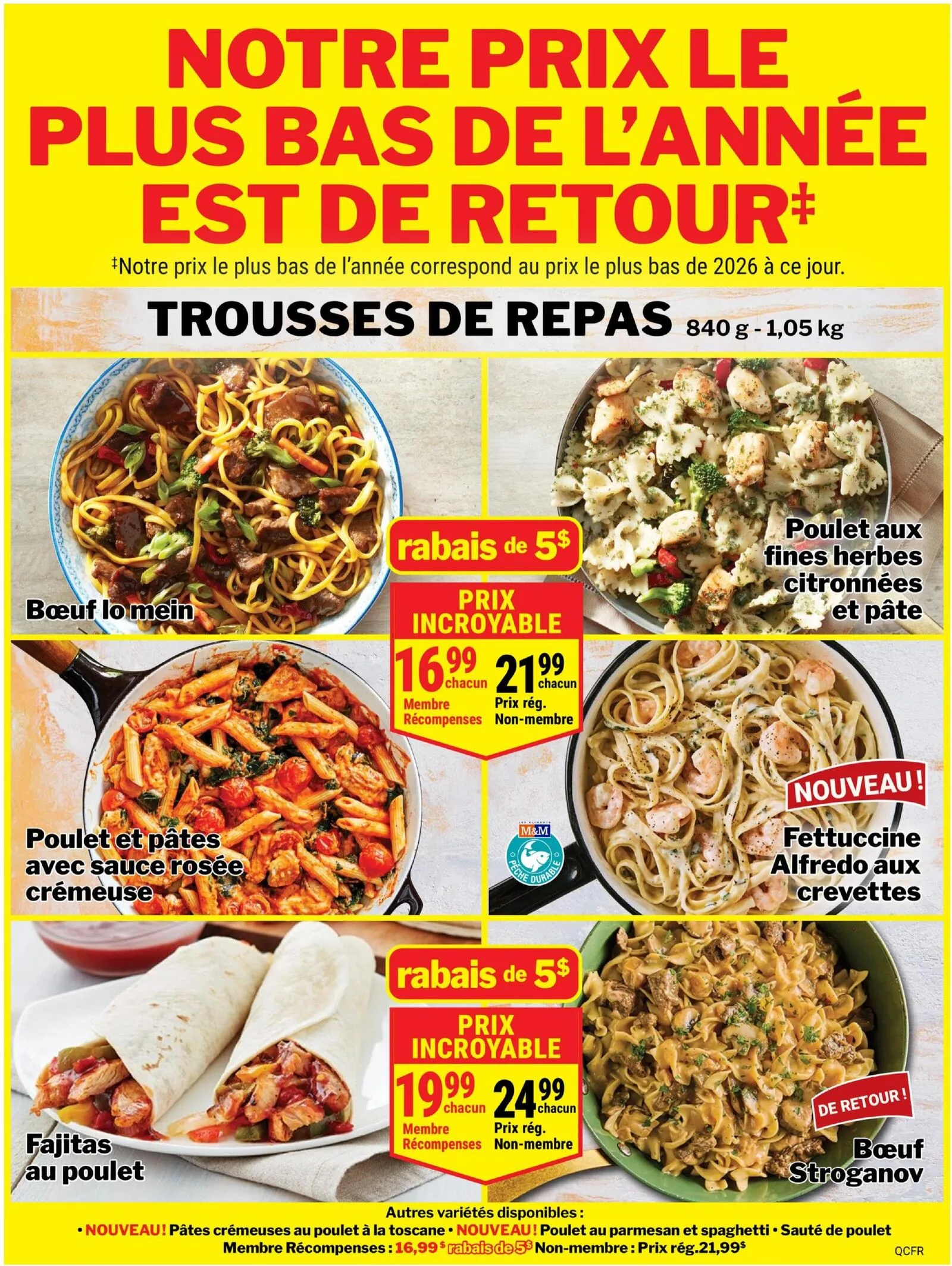 Page 2 de la Circulaire Les Aliments M&M du 7 au 13 mai 2026