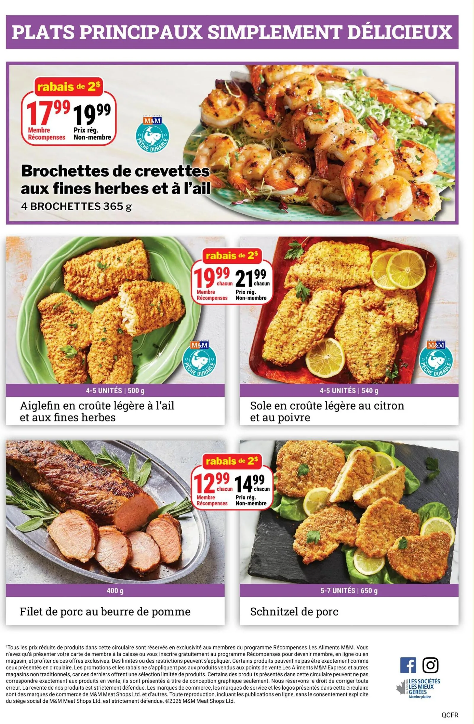Page 11 de la Circulaire Les Aliments M&M du 7 au 13 mai 2026