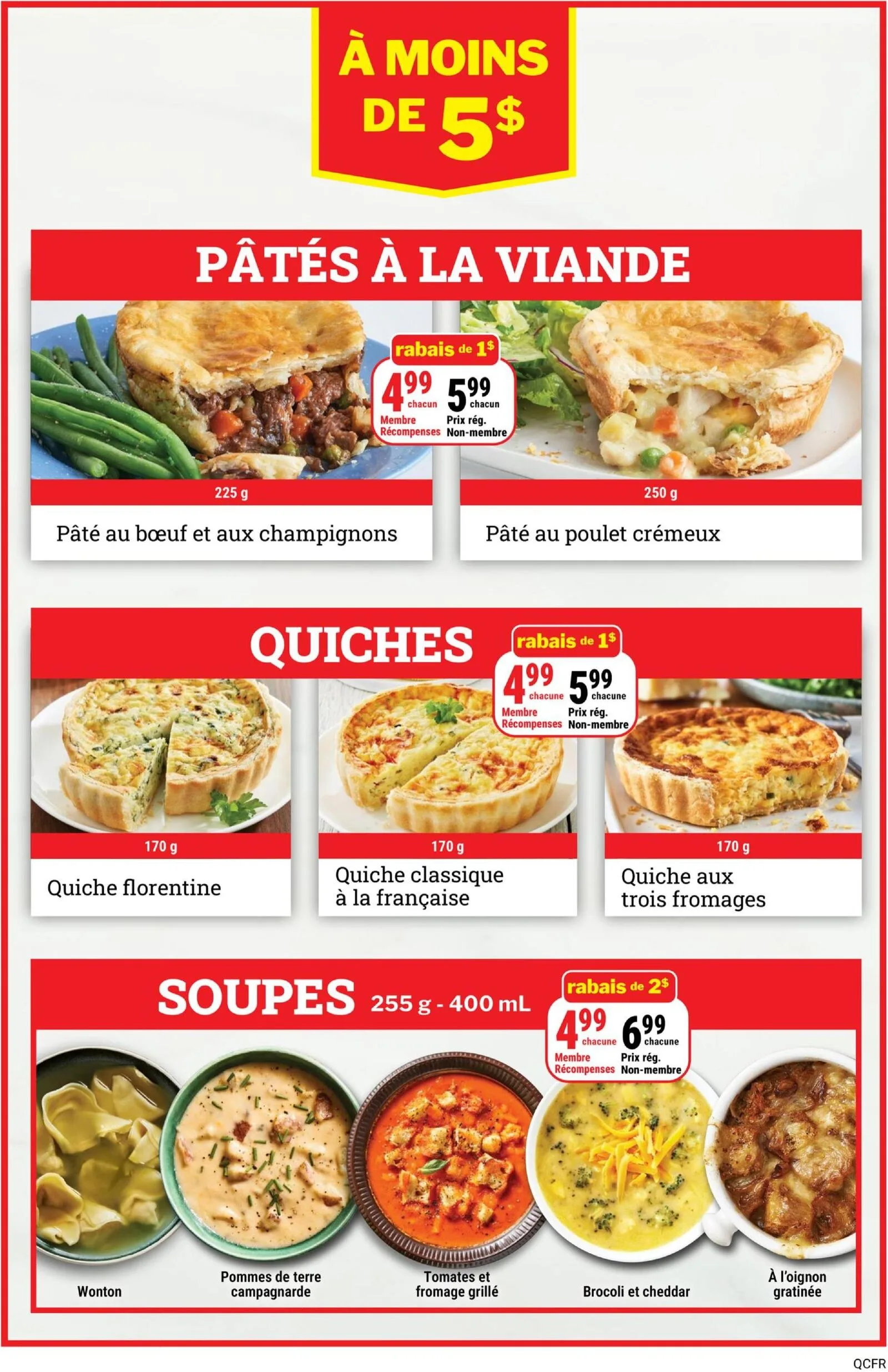 Page 2 de la Circulaire Les Aliments M&M du 9 au 15 juillet 2026