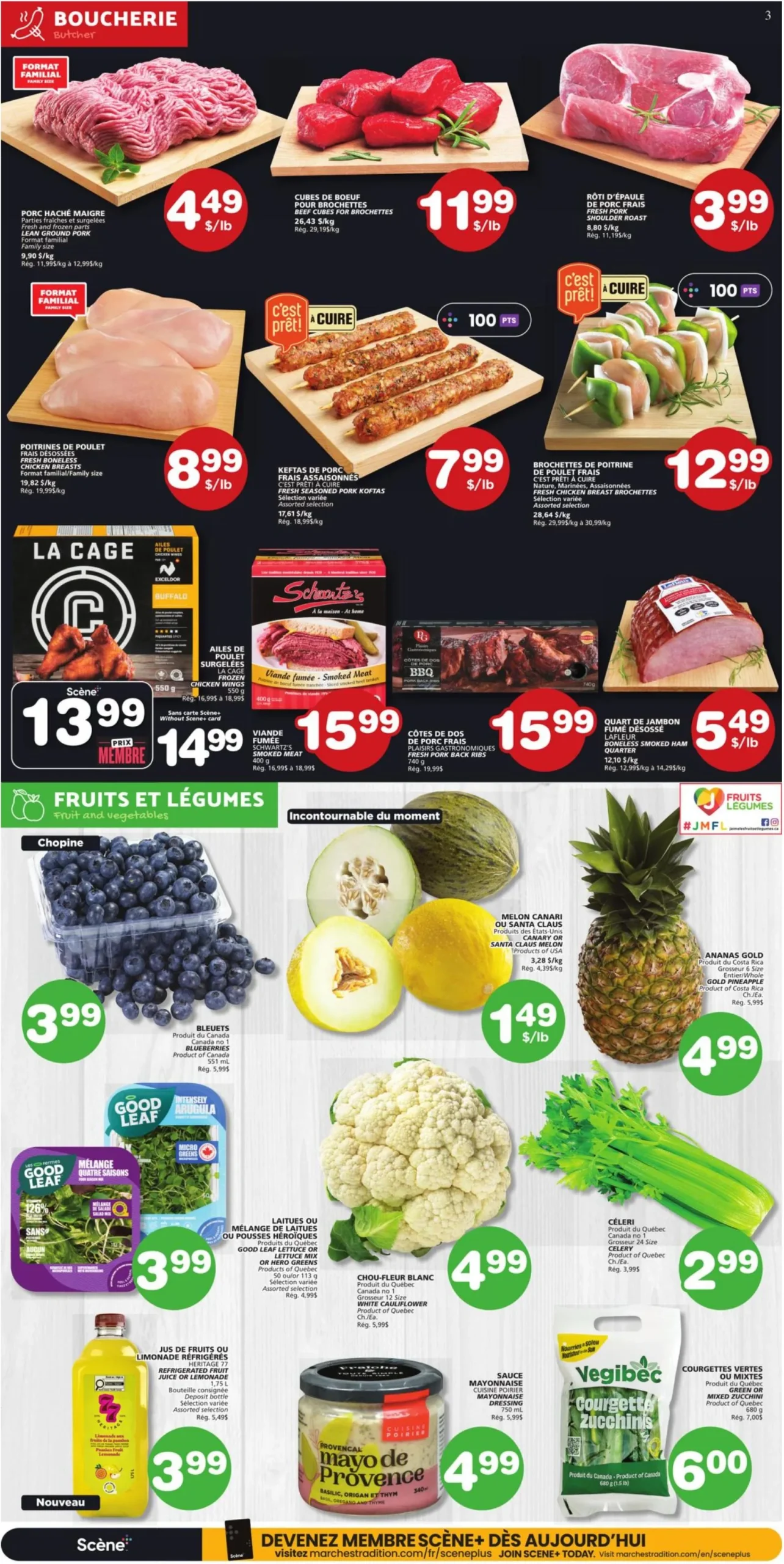 Page 4 de la Circulaire Les Marchés Tradition Marchés Coop du 16 au 22 juillet 2026