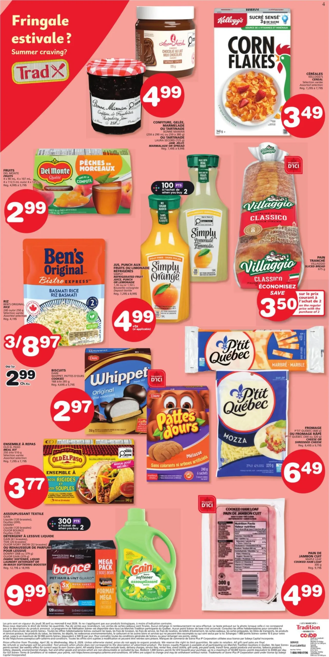 Page 2 de la Circulaire Les Marchés Tradition Marchés Coop du 30 avril au 6 mai 2026