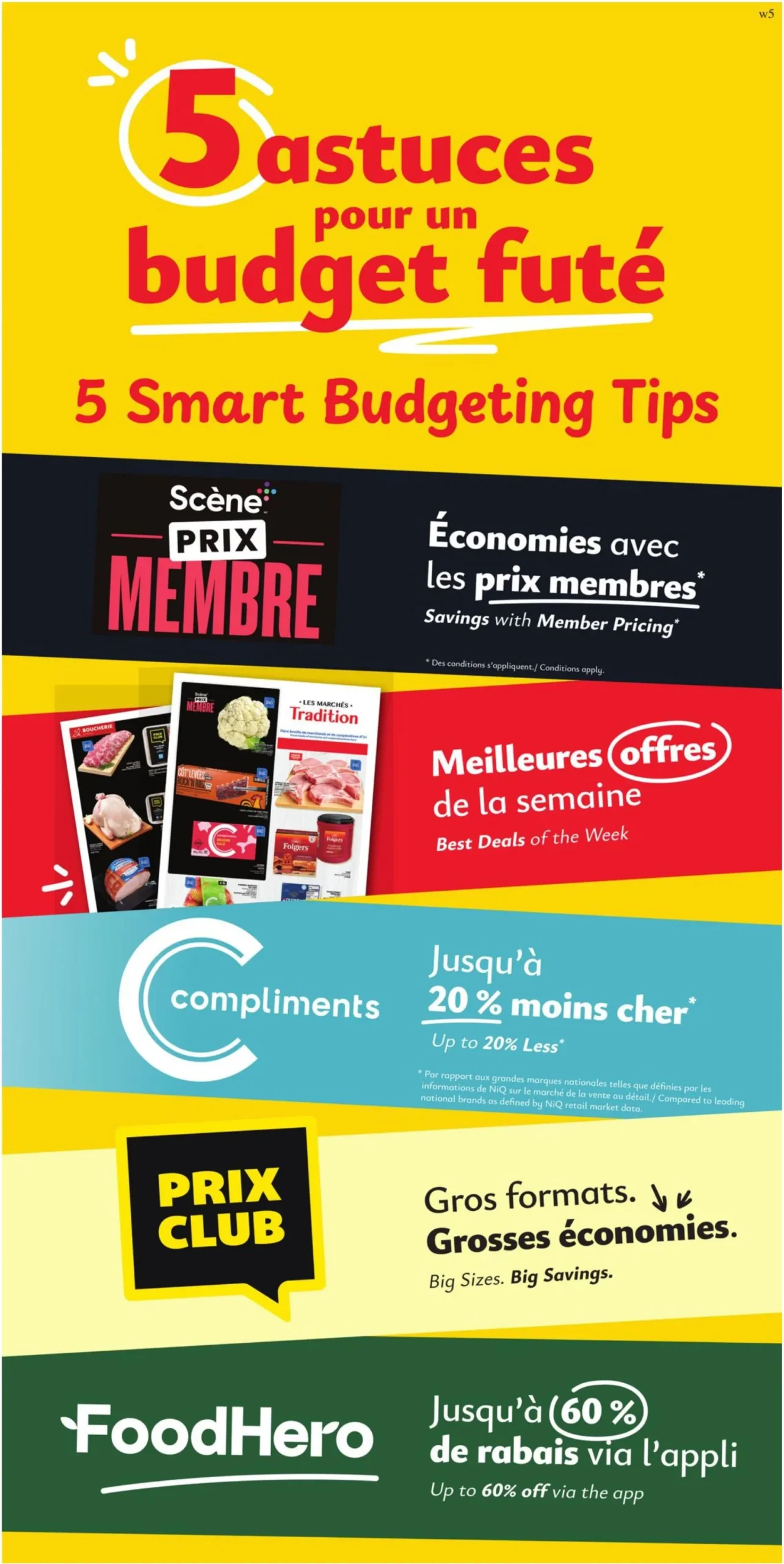 Page 9 de la Circulaire Les Marchés Tradition Marchés Coop du 30 avril au 6 mai 2026