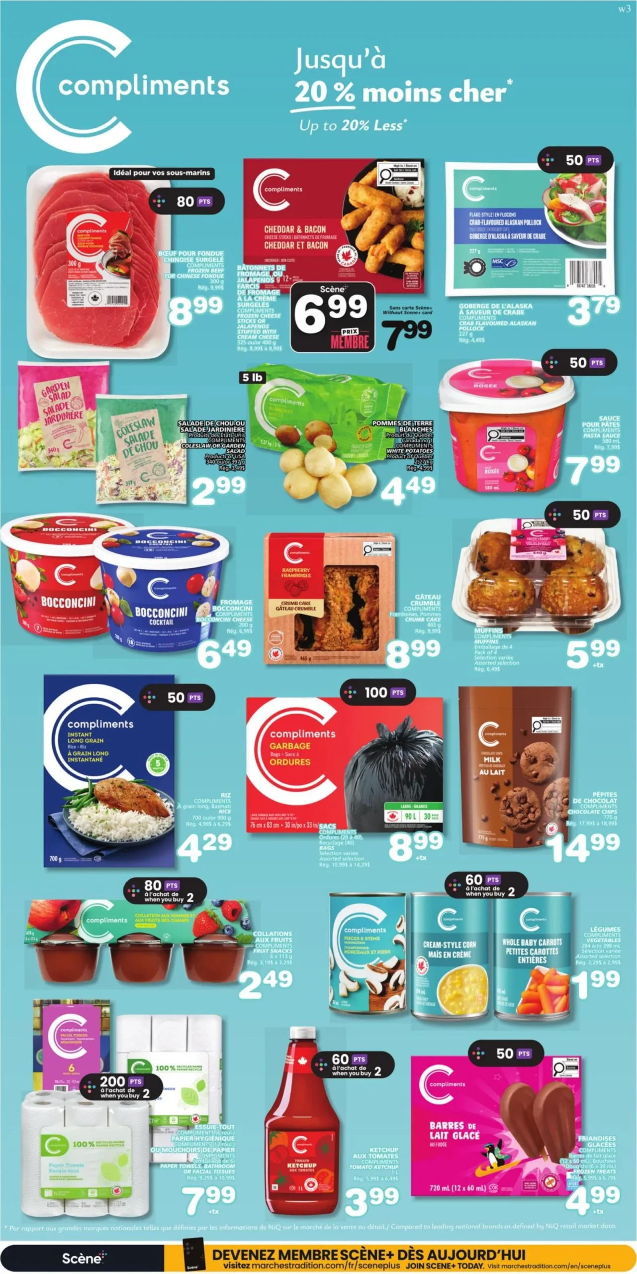 Page 7 de la Circulaire Les Marchés Tradition Marchés Coop du 30 juillet au 5 août 2026