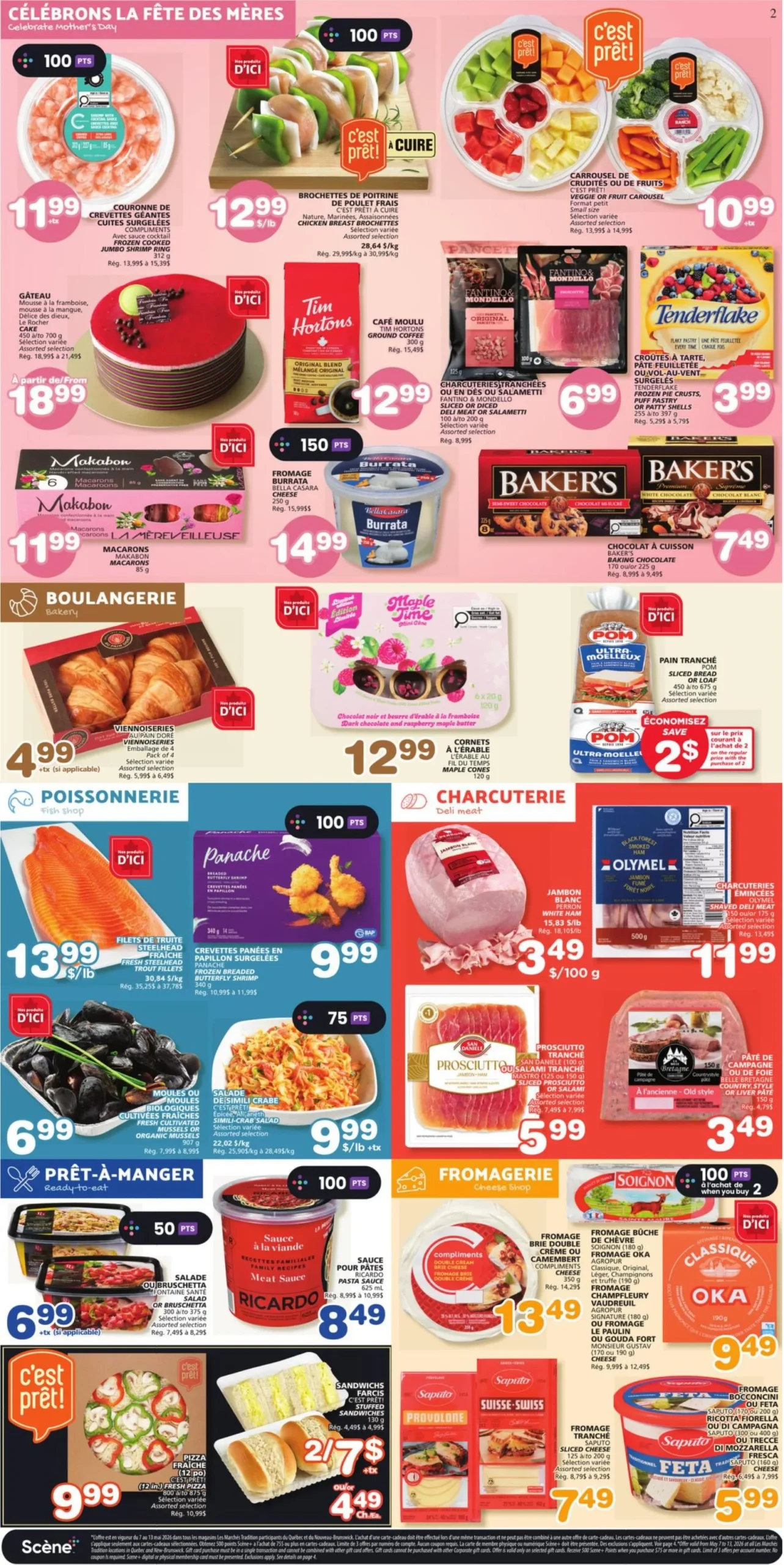 Page 2 de la Circulaire Les Marchés Tradition Marchés Coop du 7 au 13 mai 2026