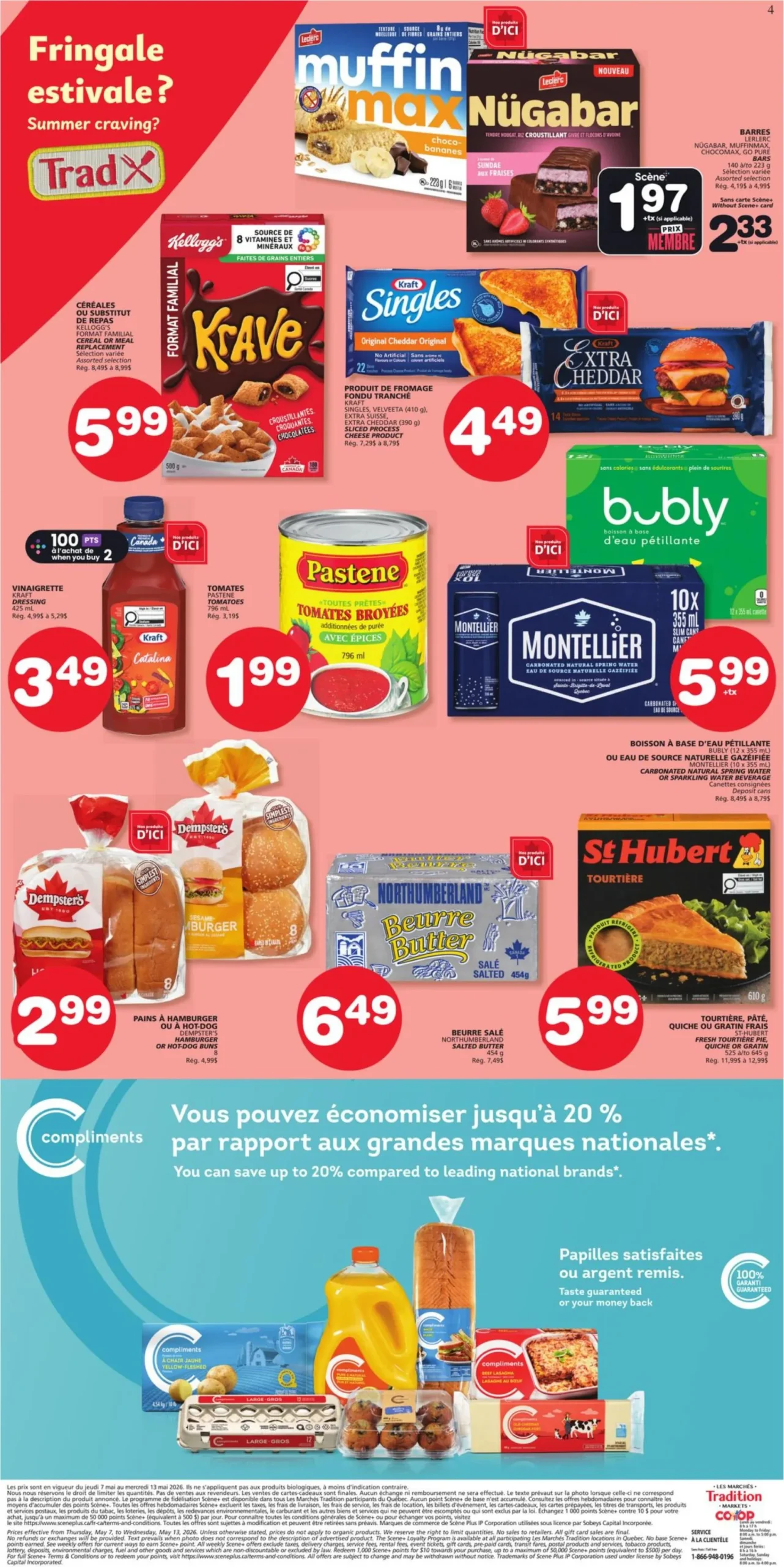 Page 4 de la Circulaire Les Marchés Tradition Marchés Coop du 7 au 13 mai 2026