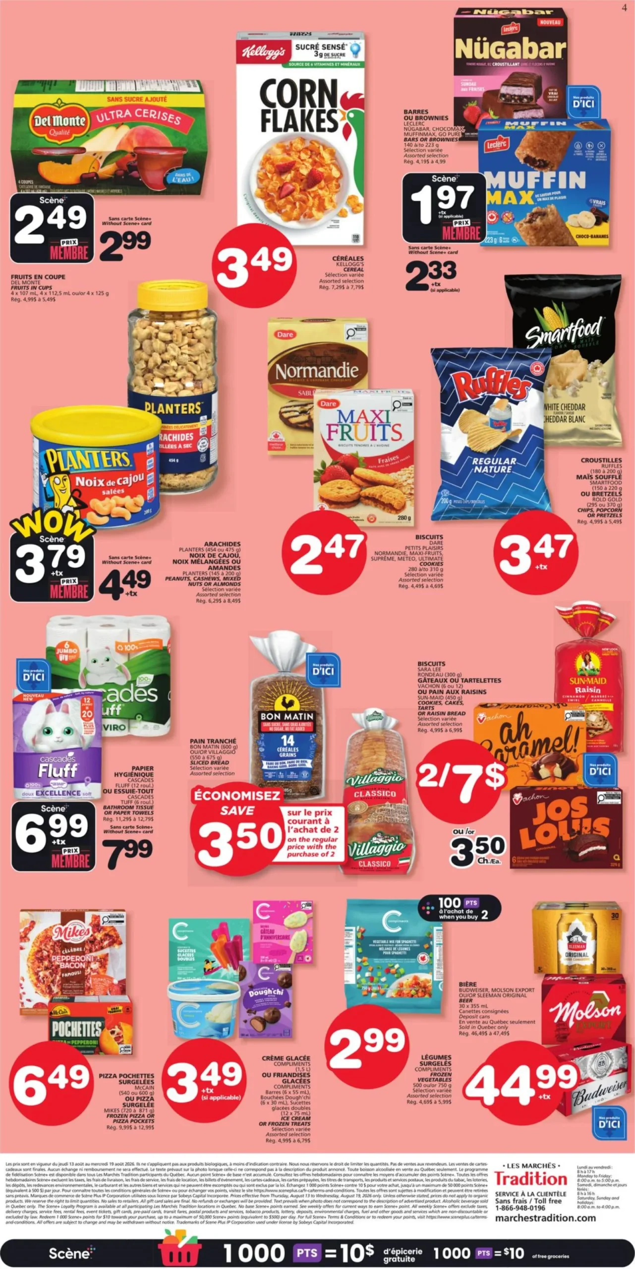 Page 2 de la Circulaire Les Marchés Tradition du 13 au 19 août 2026