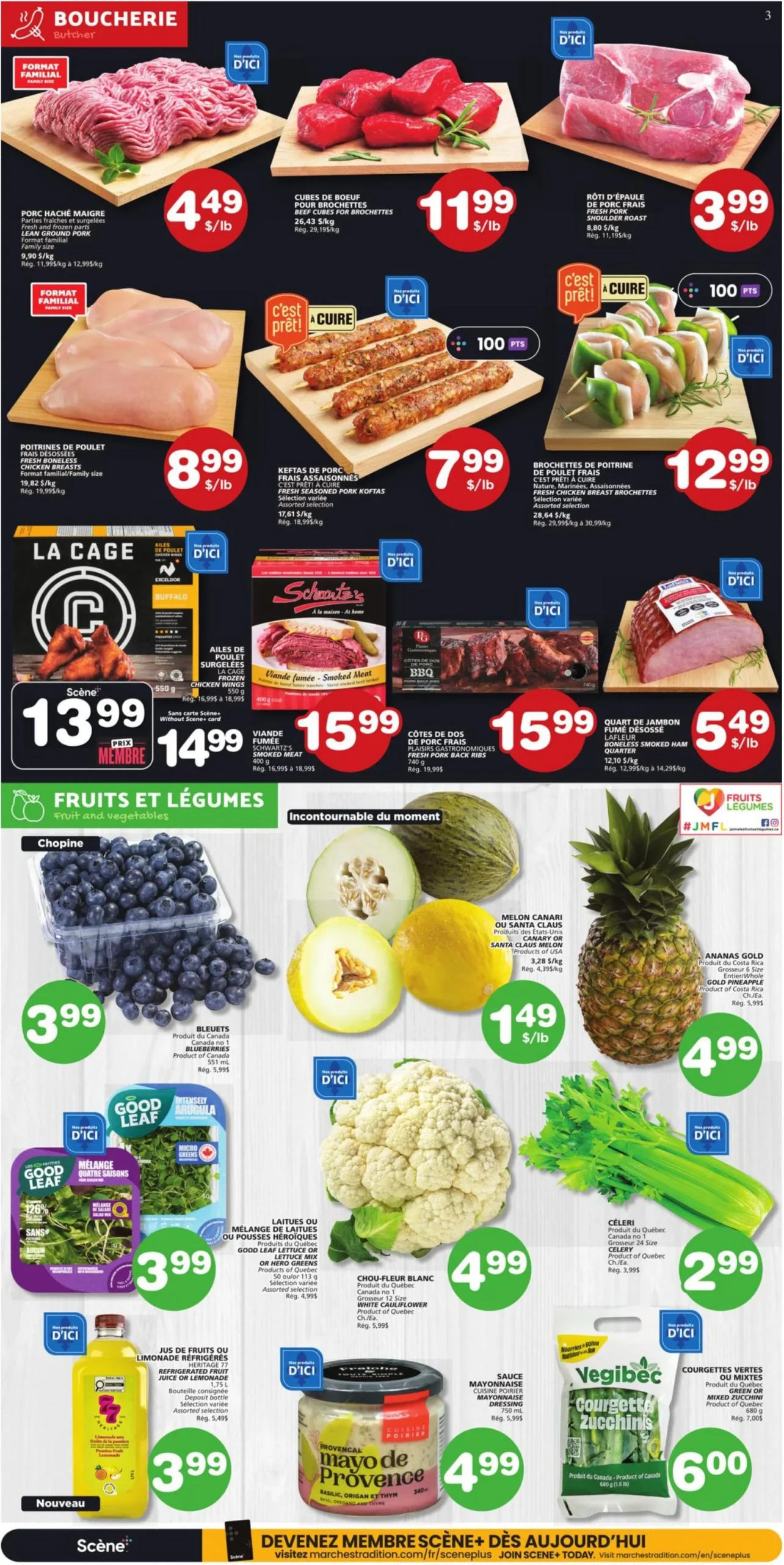 Page 3 de la Circulaire Les Marchés Tradition du 16 au 22 juillet 2026