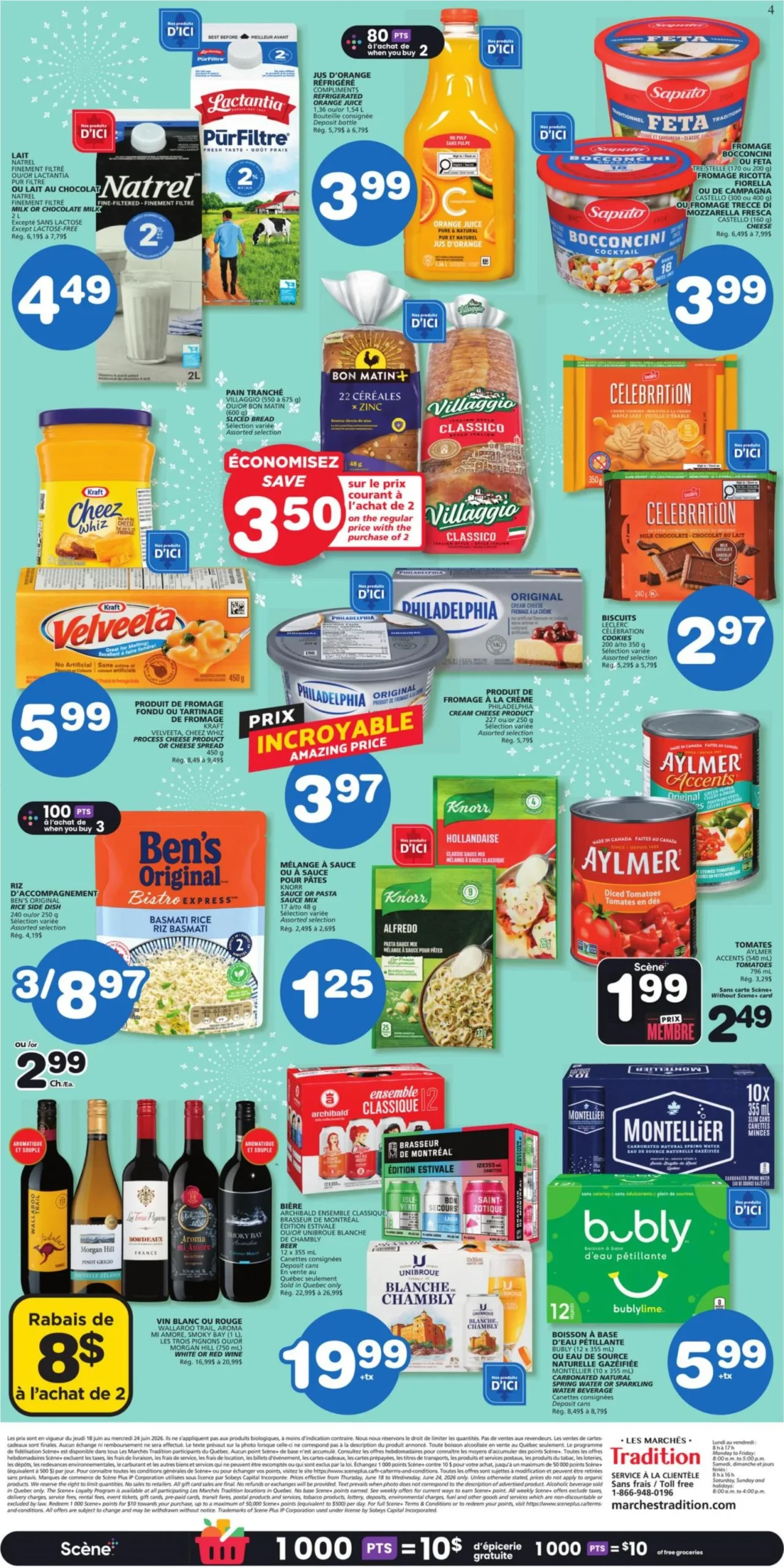 Page 4 de la Circulaire Les Marchés Tradition du 18 au 24 juin 2026