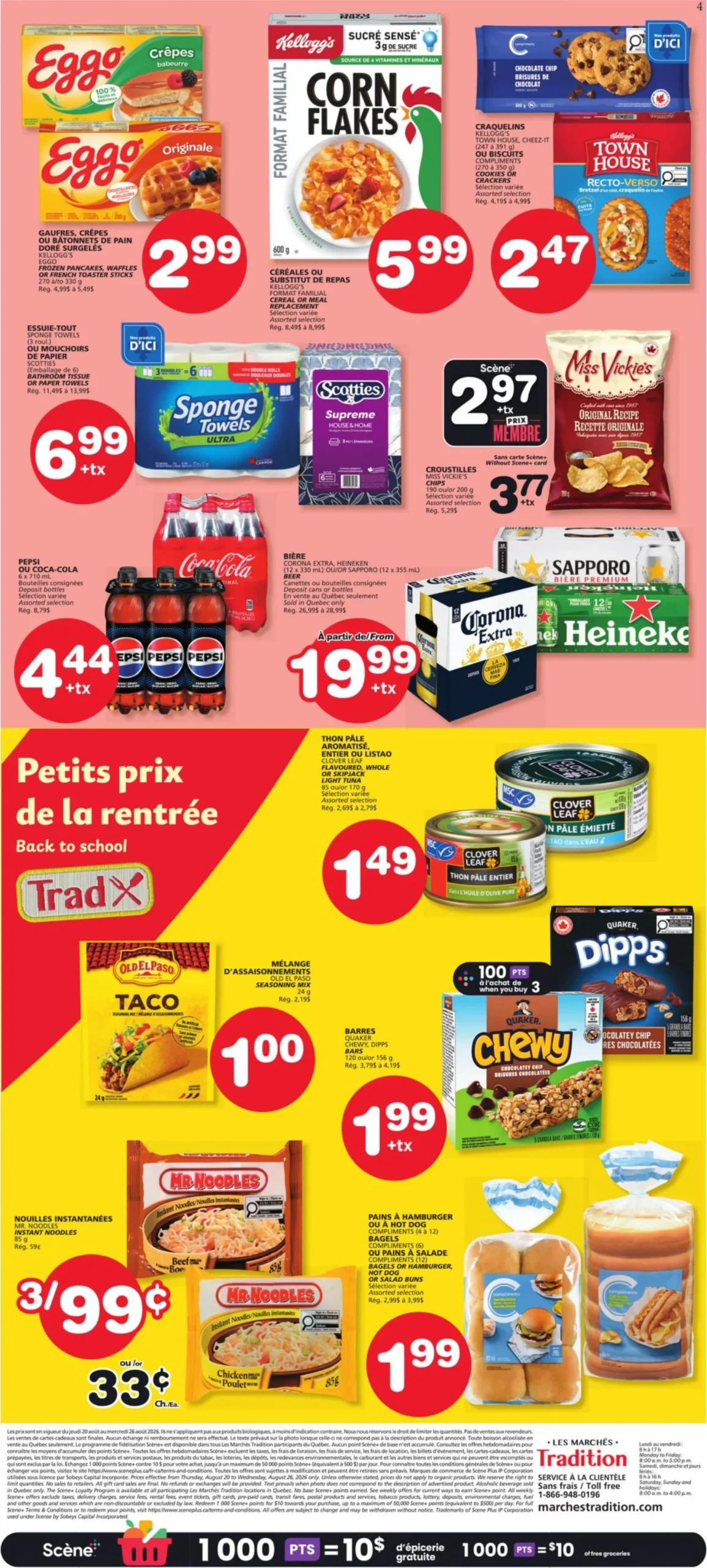 Page 2 de la Circulaire Les Marchés Tradition du 20 au 26 août 2026