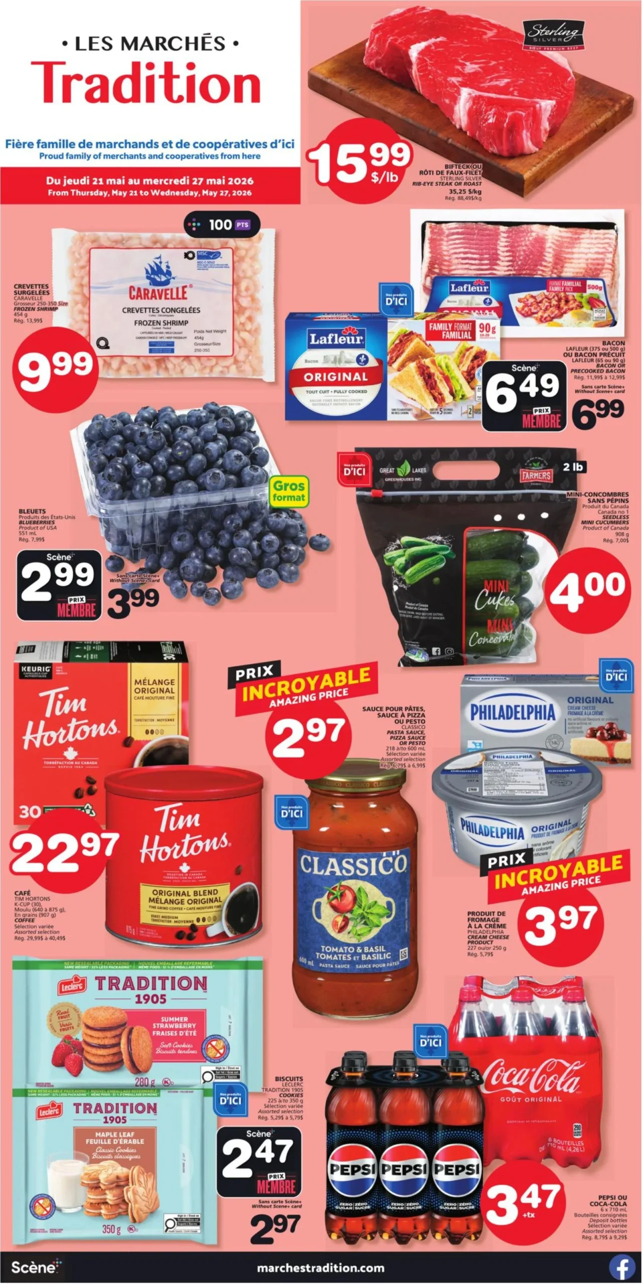 Page 1 de la Circulaire Les Marchés Tradition du 21 au 27 mai 2026