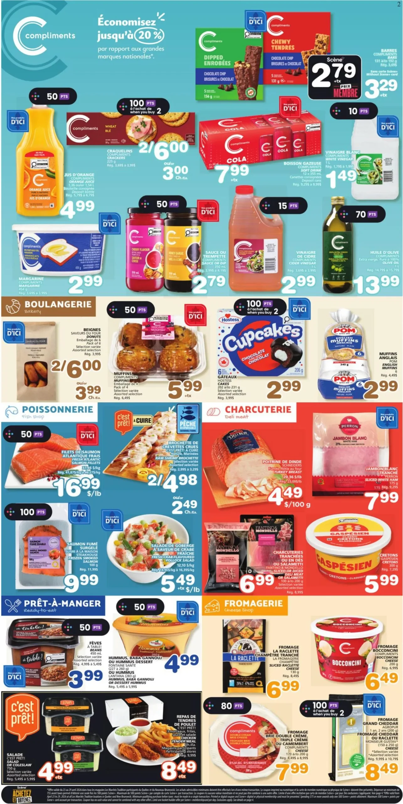 Page 3 de la Circulaire Les Marchés Tradition du 23 au 29 avril 2026