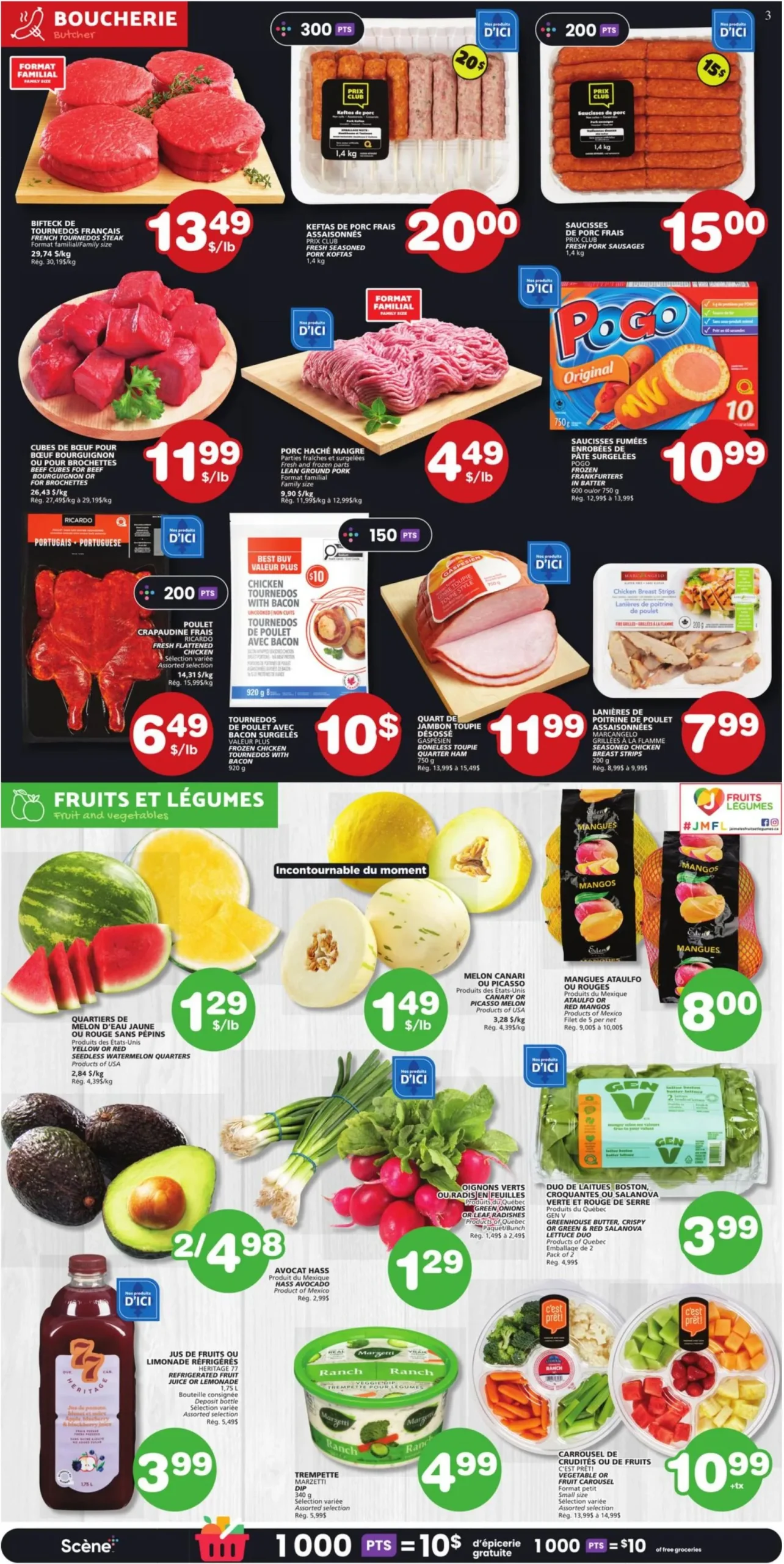 Page 4 de la Circulaire Les Marchés Tradition du 25 juin au 1 juillet 2026
