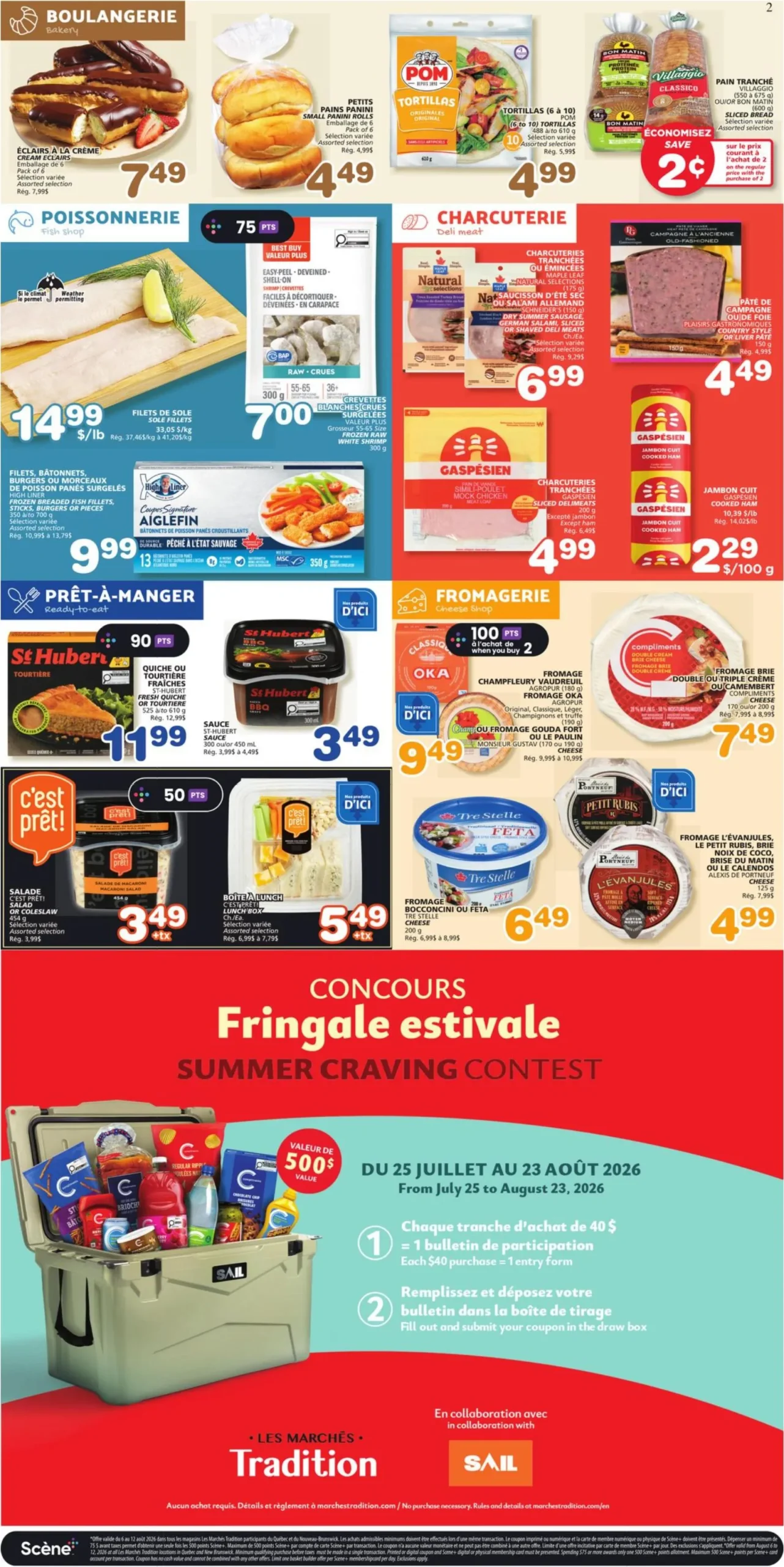 Page 3 de la Circulaire Les Marchés Tradition du 6 au 12 août 2026