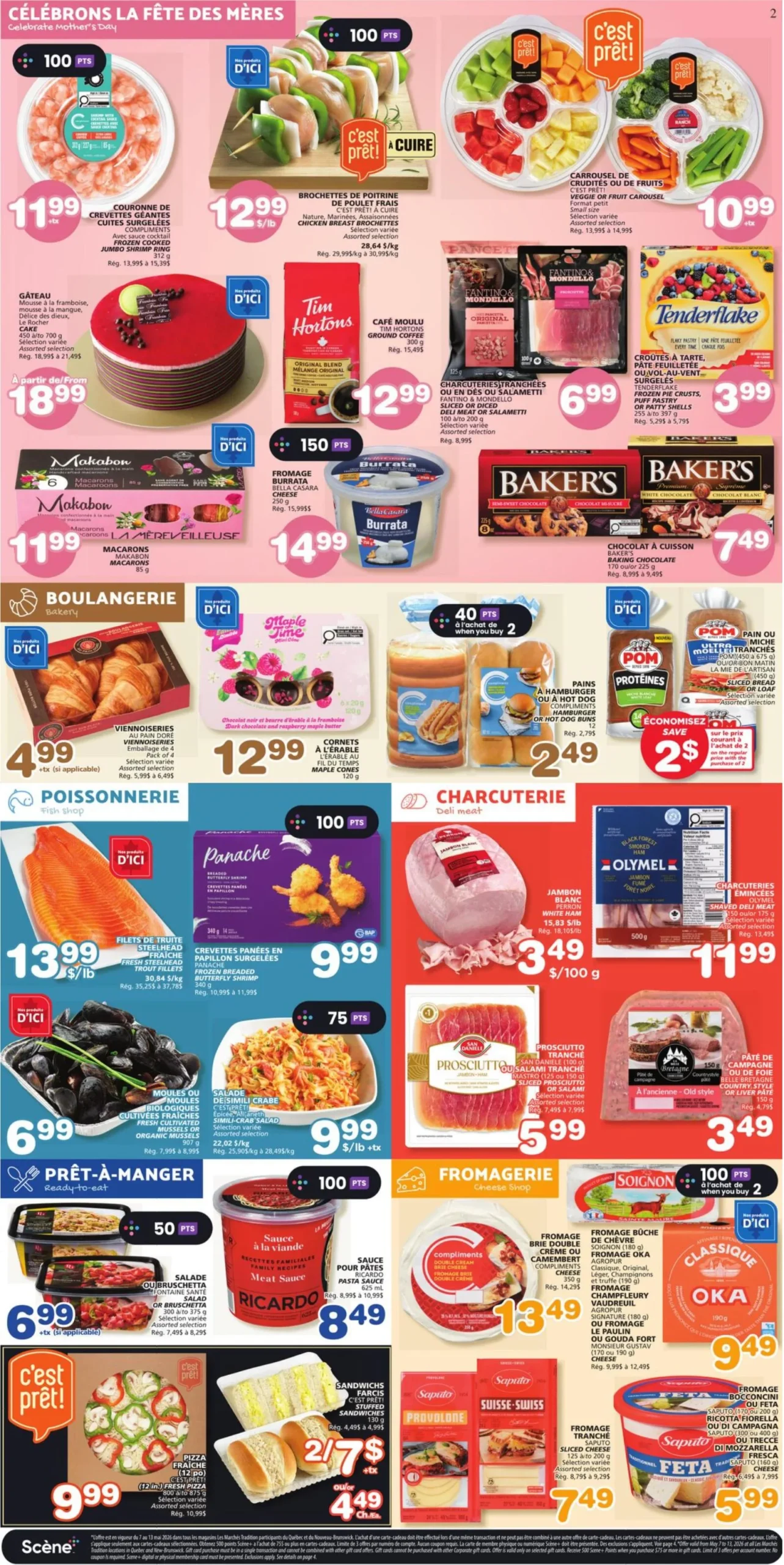 Page 2 de la Circulaire Les Marchés Tradition du 7 au 13 mai 2026