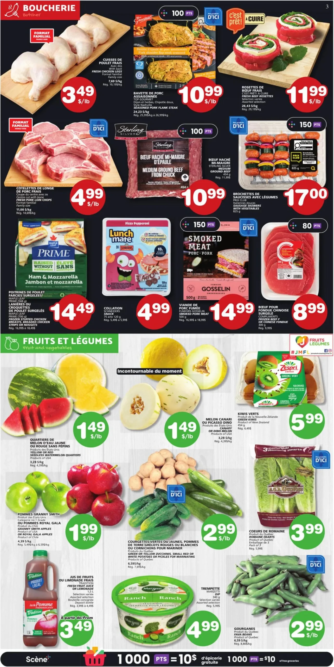 Page 4 de la Circulaire Les Marchés Tradition du 9 au 15 juillet 2026
